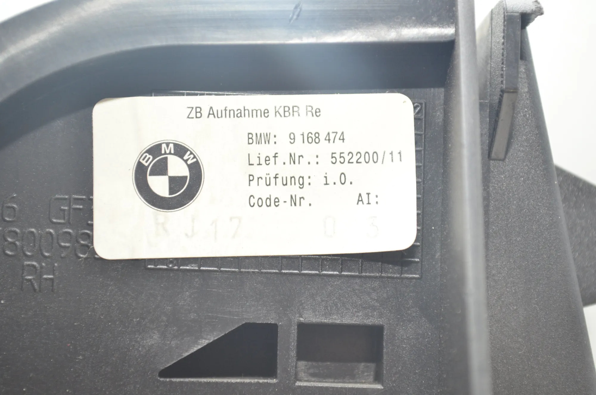 Bracket – OEM 9168474 · BMW 5 Touring (F11) 535 d xDrive 2011 – 4