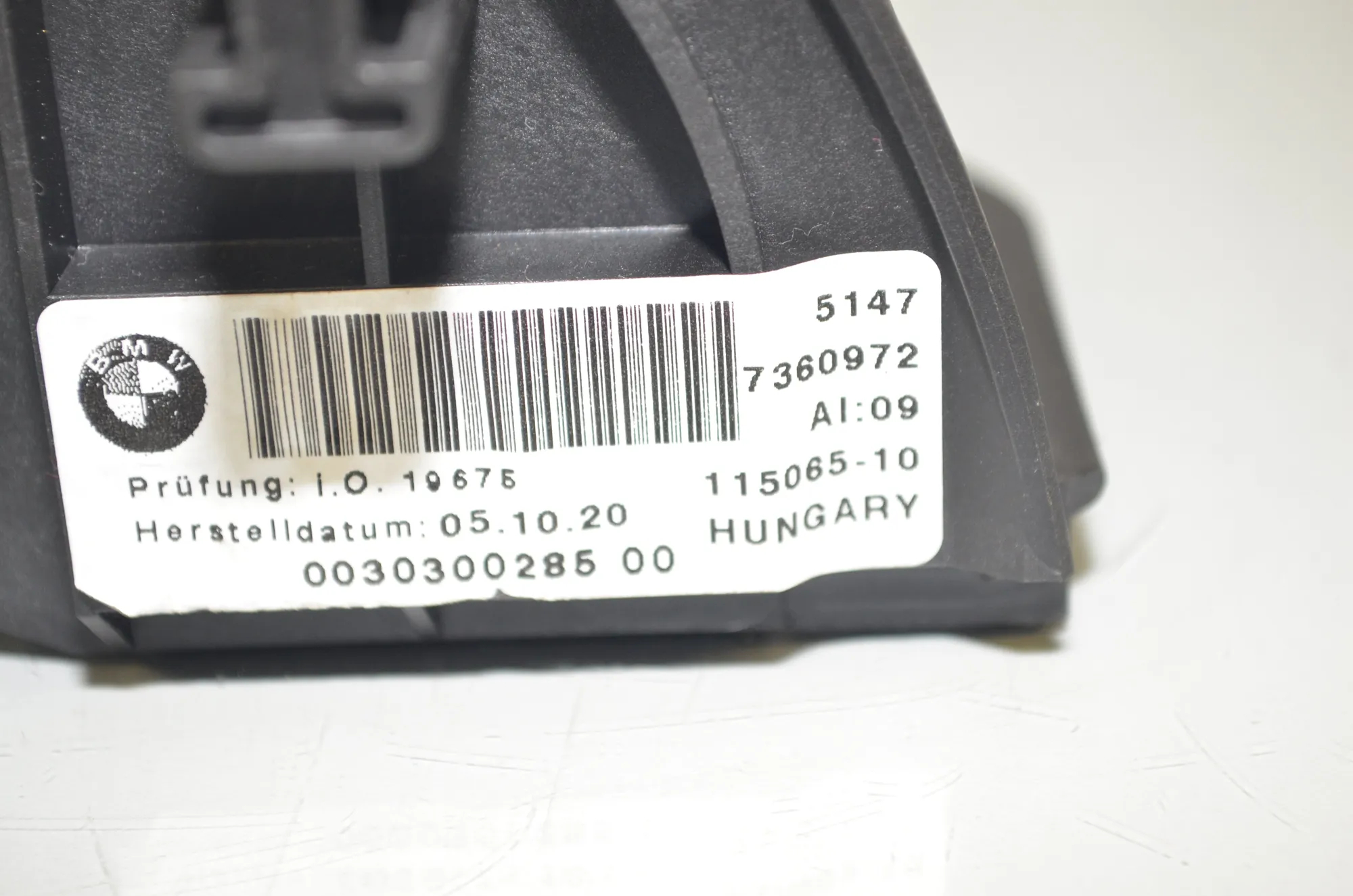 Other Boot Trunk Parts – OEM 7360972 · BMW 2 Gran Tourer (F46) 220 d xDrive 2020 – 4