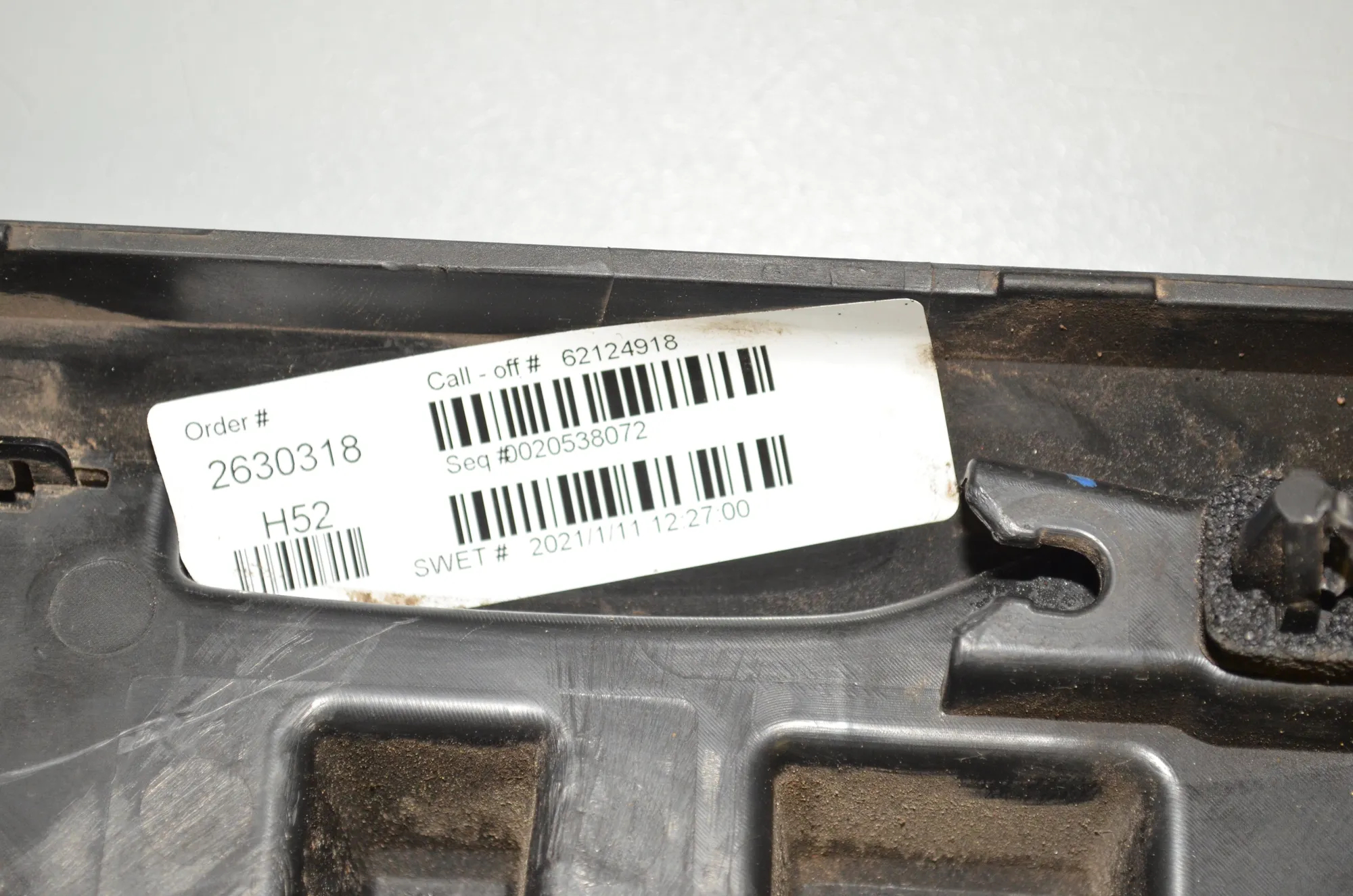 Rear Left Door Molding – OEM 7419483 · BMW X3 (G01, F97) BMW X3 (G01, F97) 2019 – 4