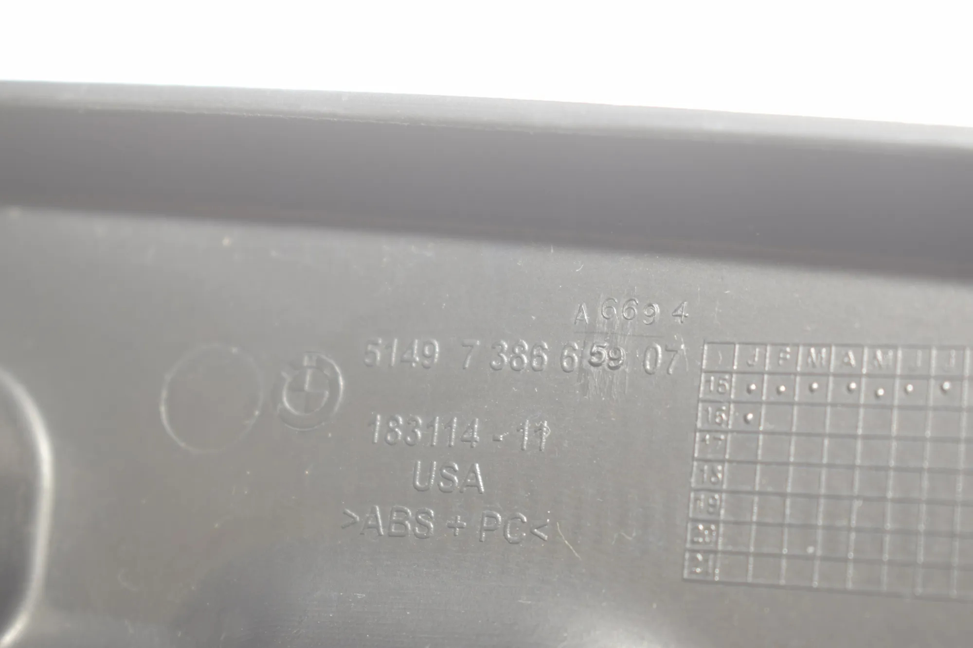 Trunk Boot Trim – OEM 7386659 · BMW X6 (F16, F86) M 50 d 2016 – 5