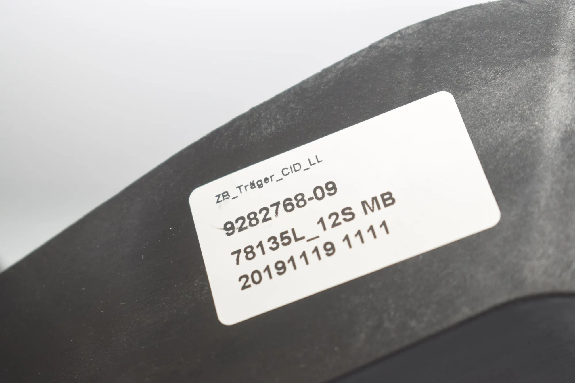 Dashboard Trim – OEM 9282723 · BMW i3 (I01) Electric 2019 – 5