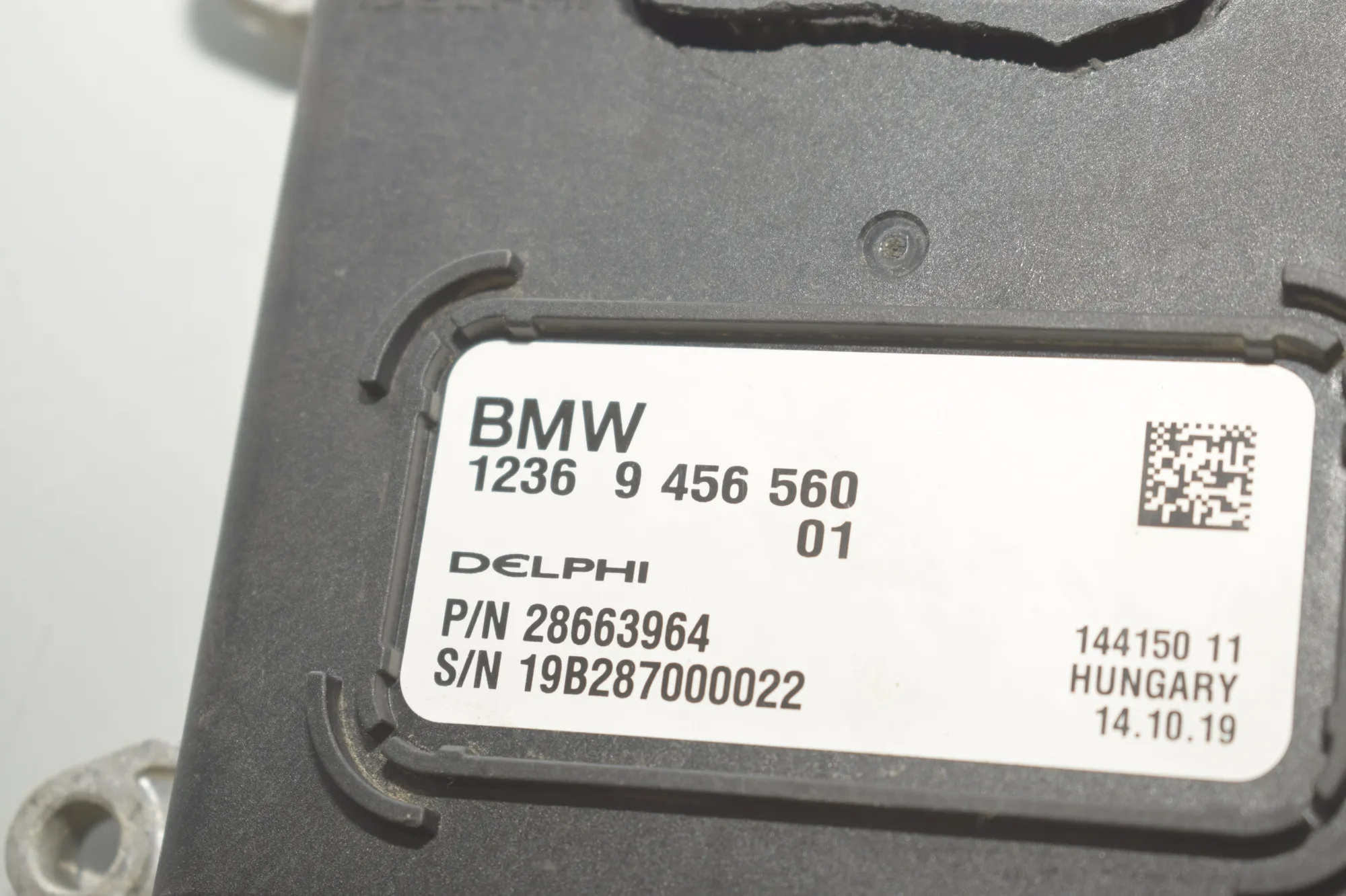Engine Control Unit – OEM 9456560 · BMW i3 (I01) Electric 2019 – 5