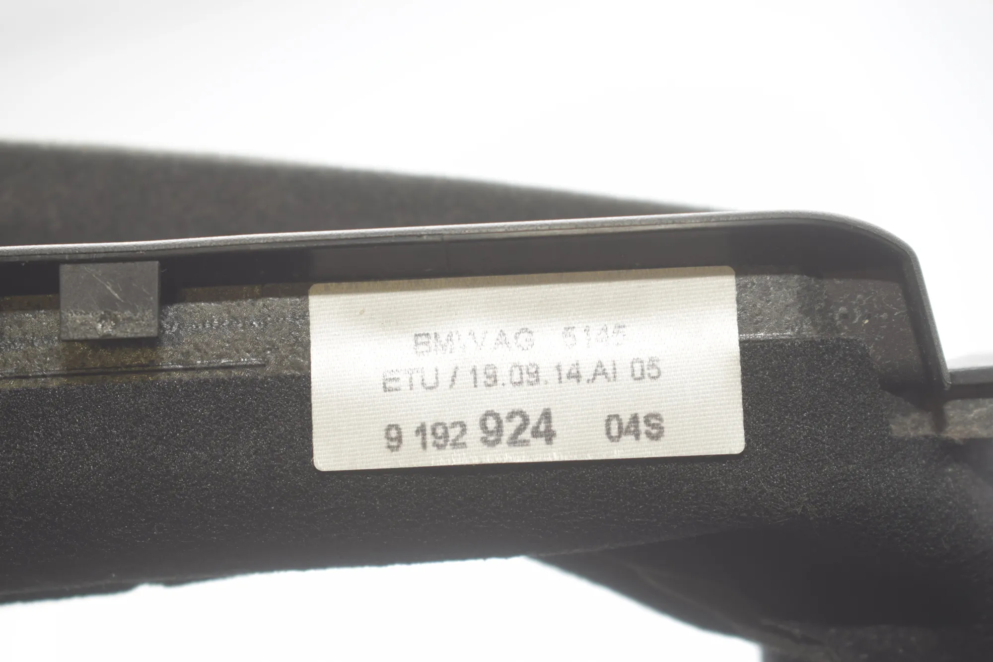 Steering Mechanism Trim – OEM 9192924 · BMW 5 (F10) 535 d xDrive 2014 – 5