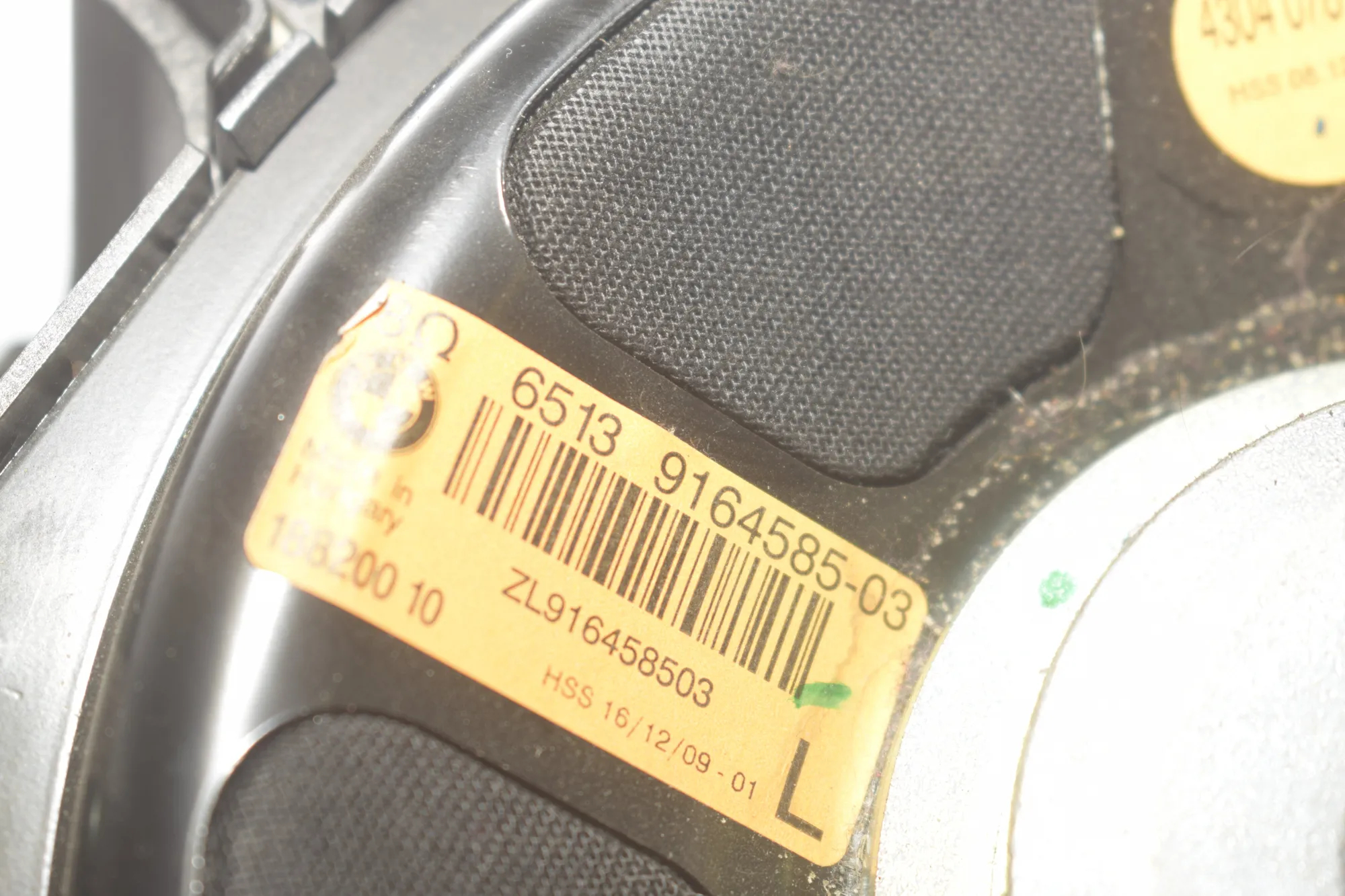 Sound Audio System Set – OEM 9211607 · BMW 5 Gran Turismo (F07) 530 d 2010 – 24