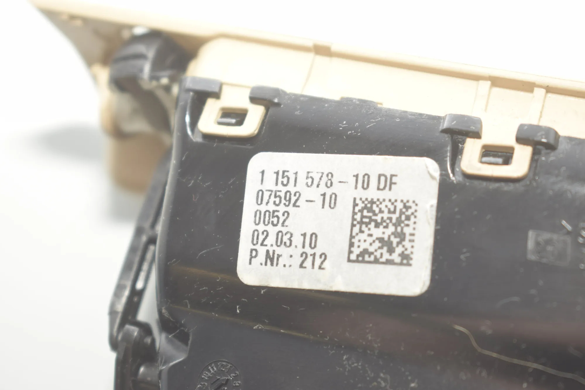 Other Interior Parts – OEM 1151578 · BMW 5 Gran Turismo (F07) 530 d 2010 – 5