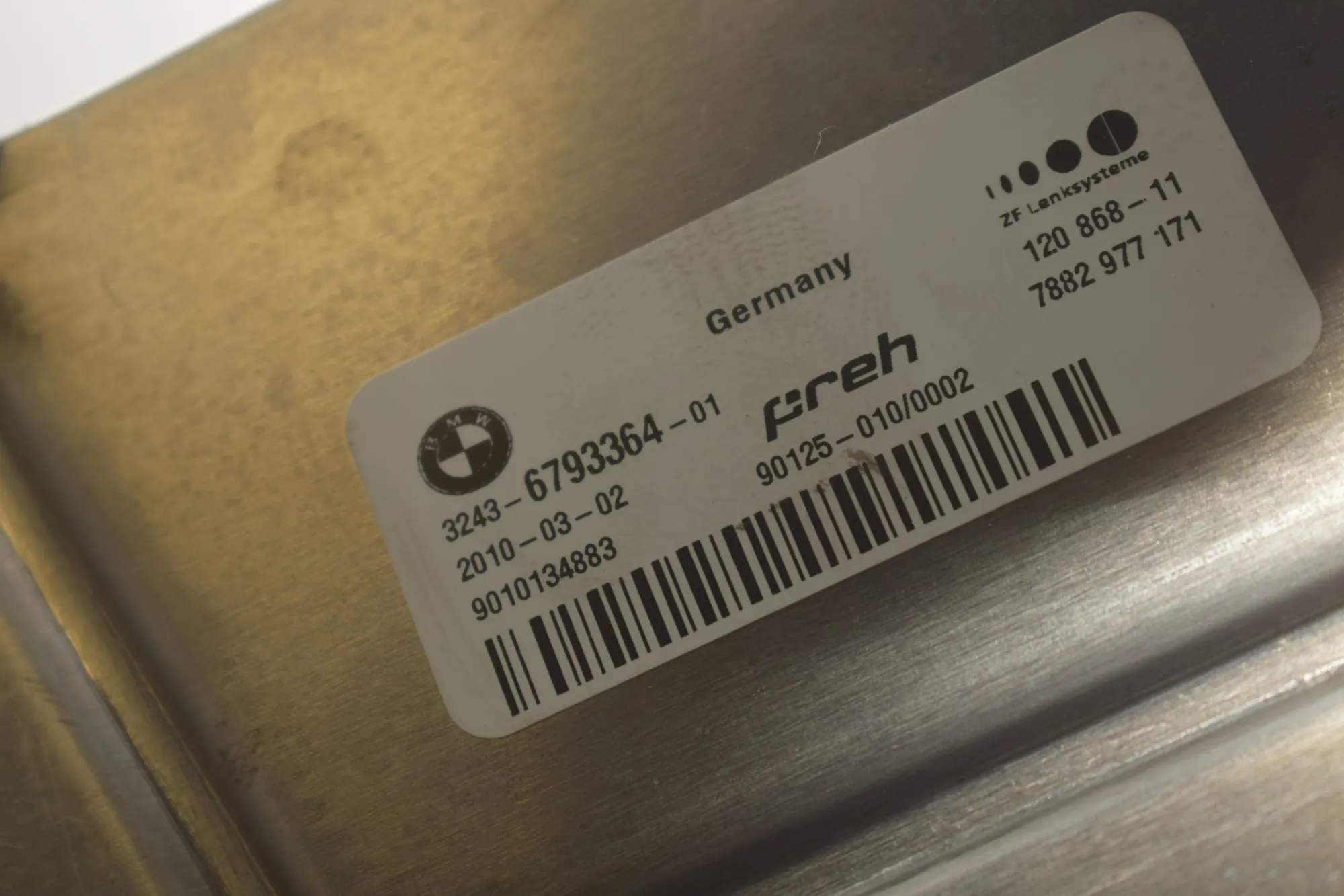 Bracket – OEM 6793364 · BMW 5 Gran Turismo (F07) 530 d 2010 – 6