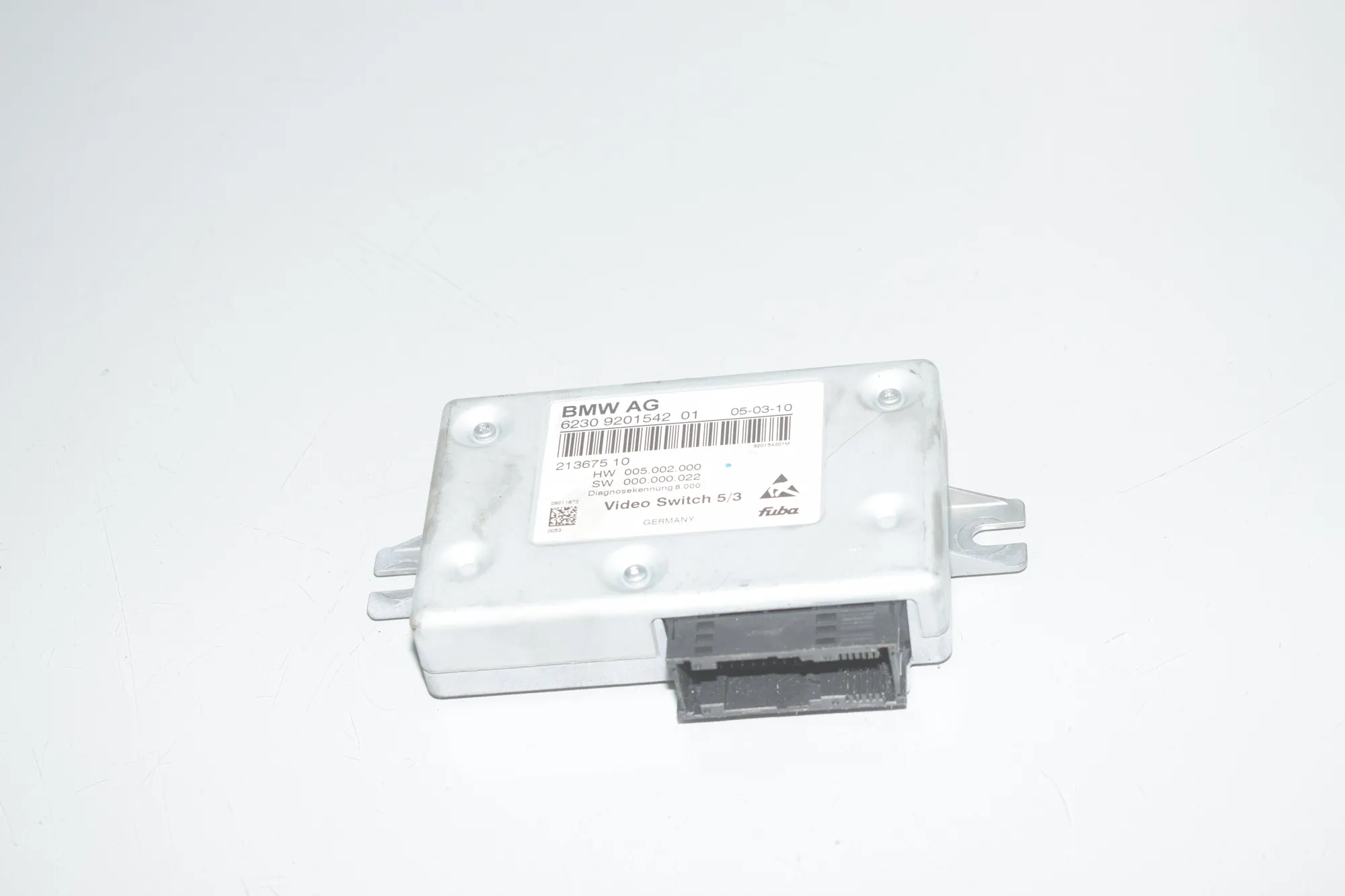 Other Control Units – OEM 9201542 · BMW 5 Gran Turismo (F07) 530 d 2010