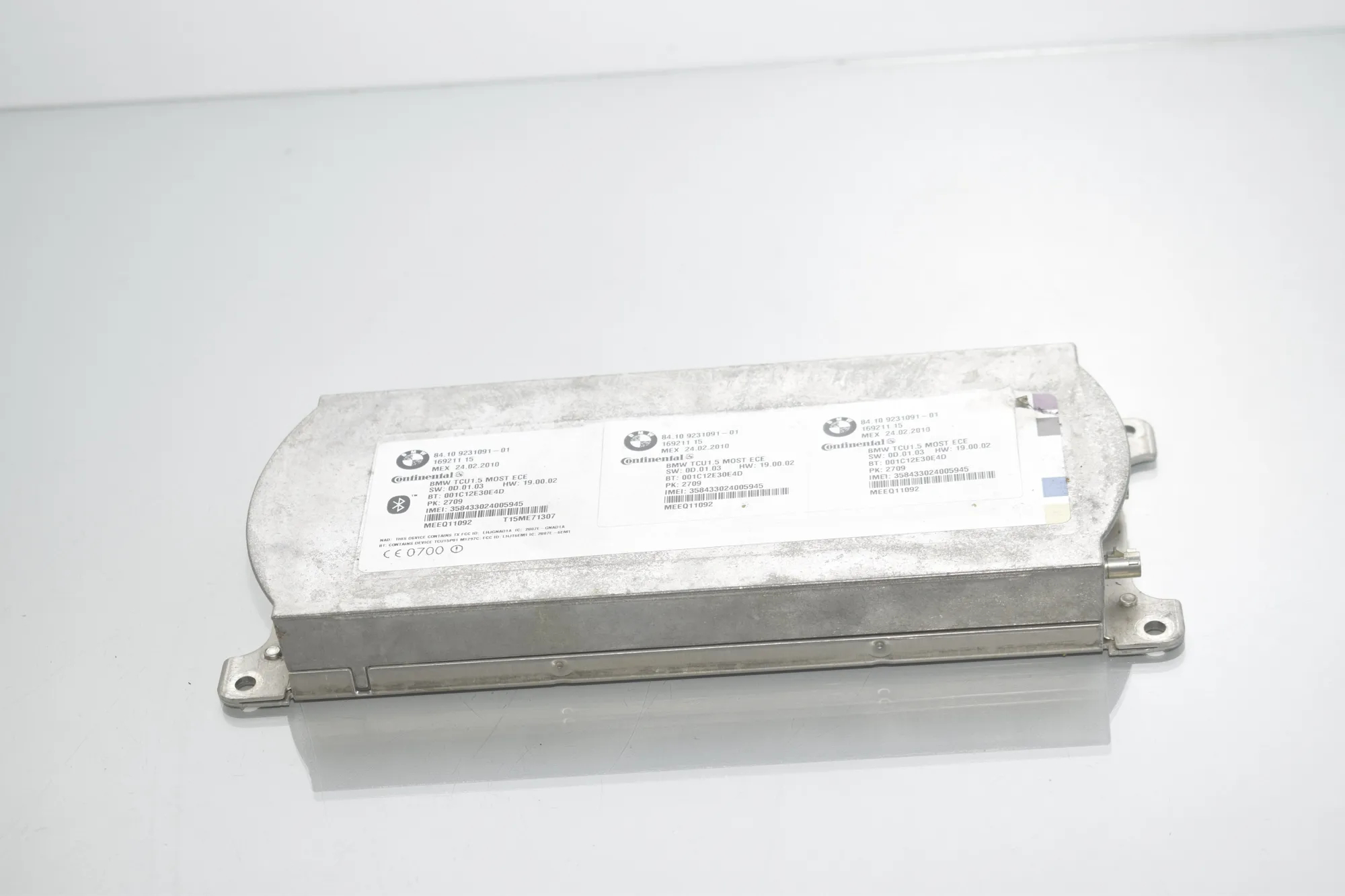 Bluetooth Control Unit – OEM 9231091 · BMW 5 Gran Turismo (F07) 530 d 2010