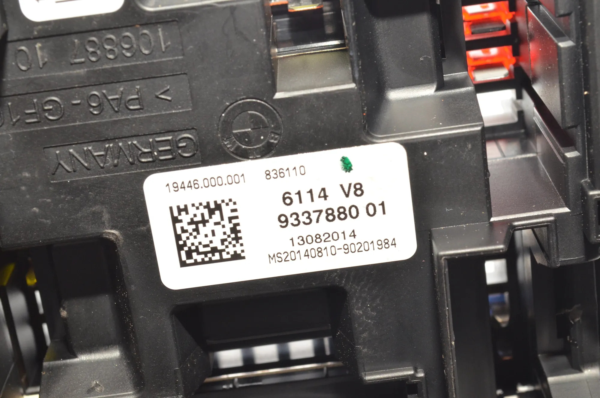 Fuse Box – OEM 9337880 · BMW 2 Coupe (F22, F87) 220 i 2014 – 5