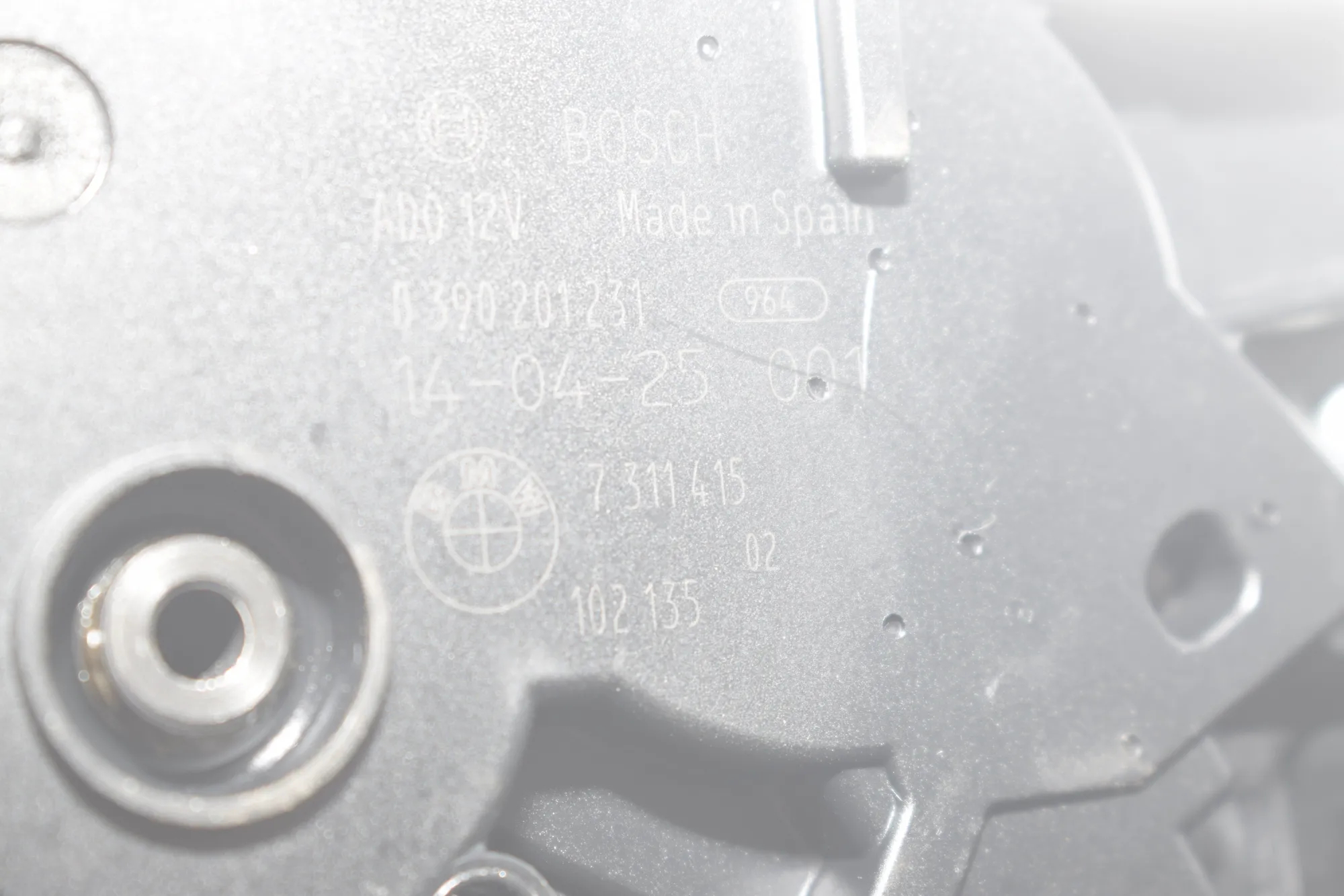 Tailgate Window Wiper Motor – OEM 7311415 · BMW 5 Touring (F11) M 550 d xDrive 2014 – 6
