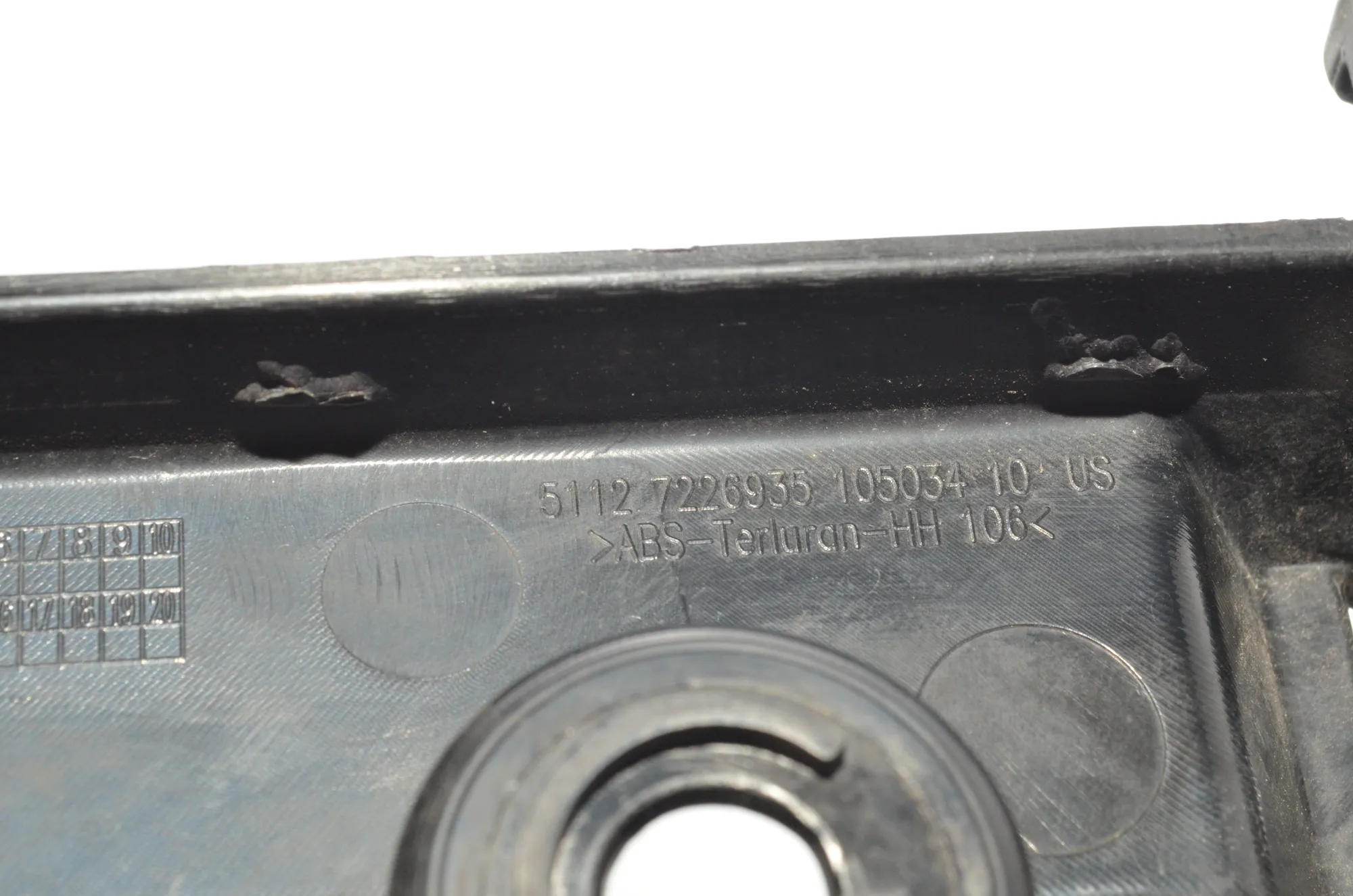 Rear Left Bumper Bracket – OEM 7226935 · BMW X5 (E70) M 50 d 2013 – 6