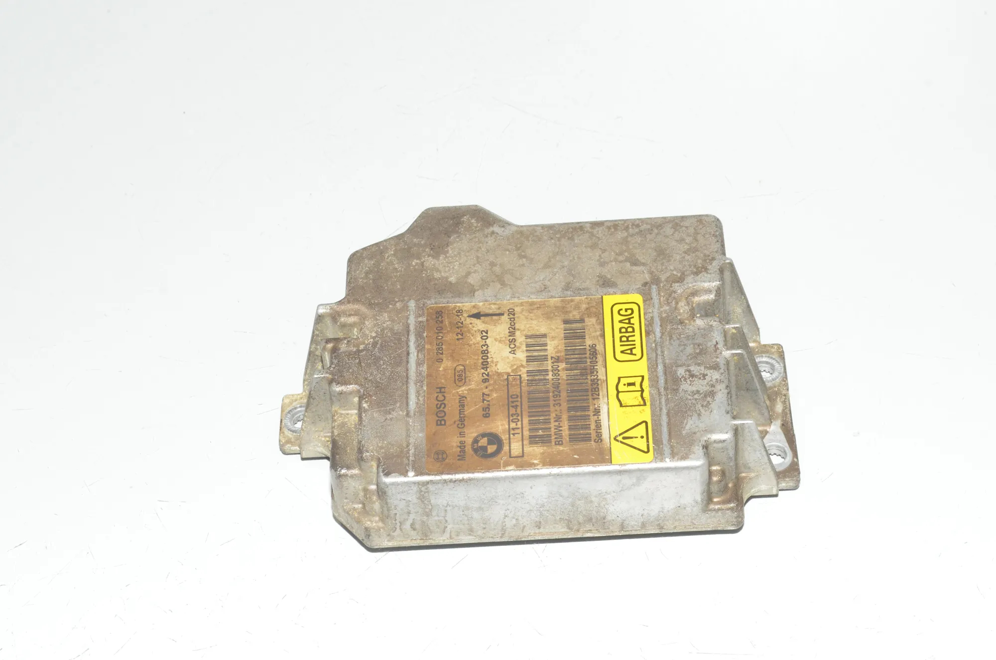 SRS Control Unit – OEM 0285010258 · BMW X5 (E70) M 50 d 2013