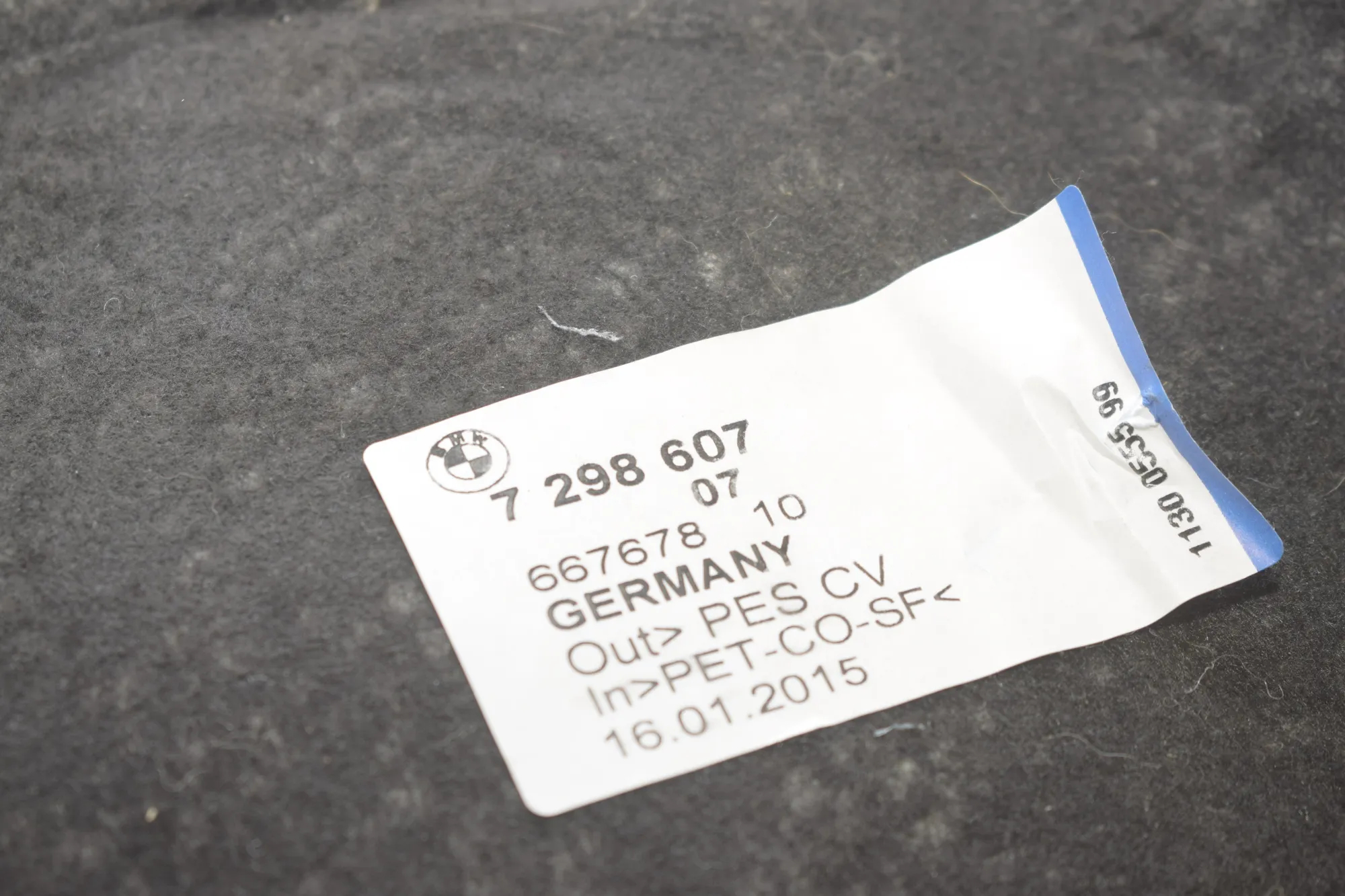 Other Body Parts – OEM 7298929 · BMW 2 Active Tourer (F45) 220 d 2015 – 8