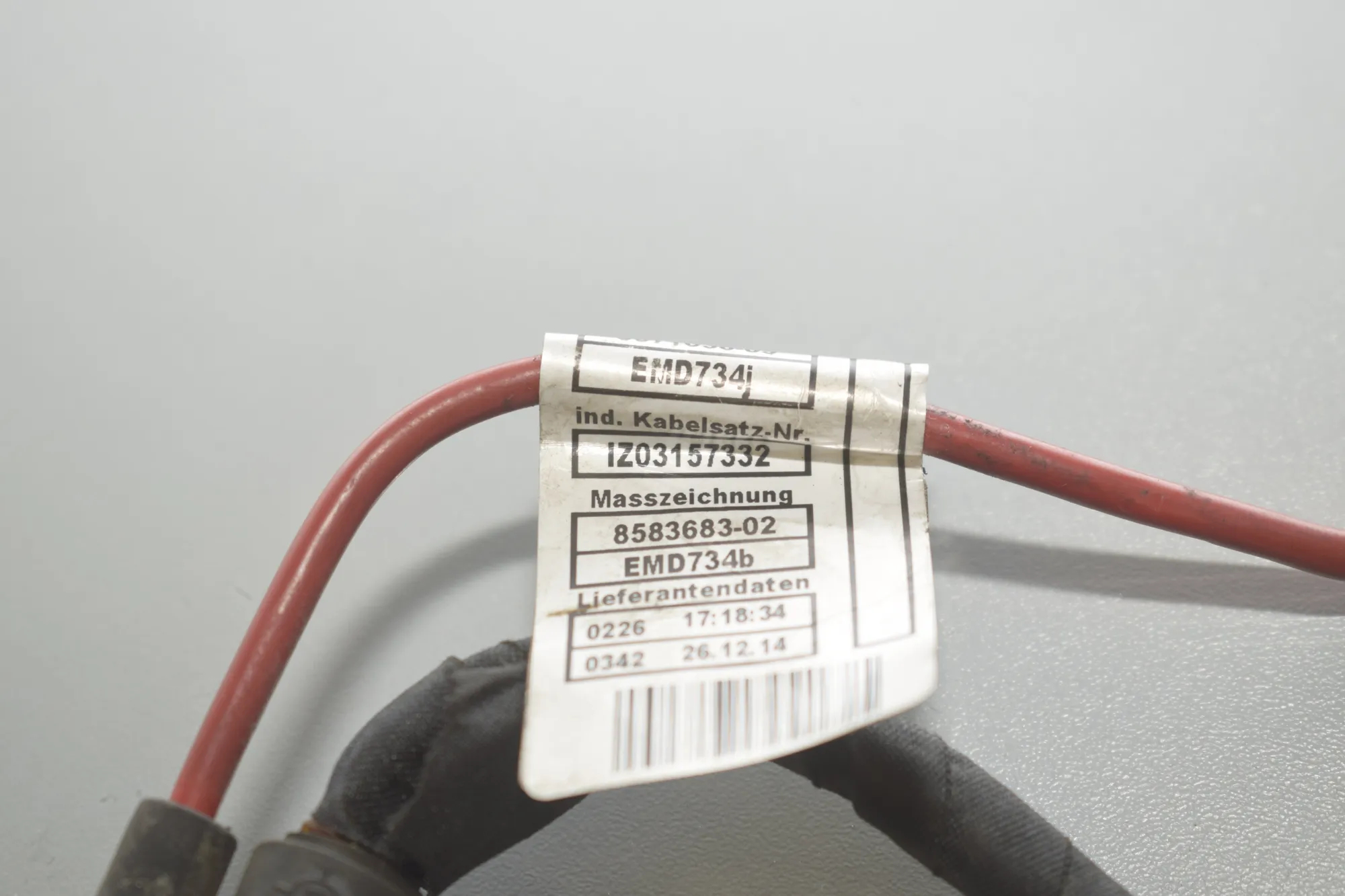 Engine Cable Harness – OEM 8583683 · BMW 2 Active Tourer (F45) 220 d 2015 – 6
