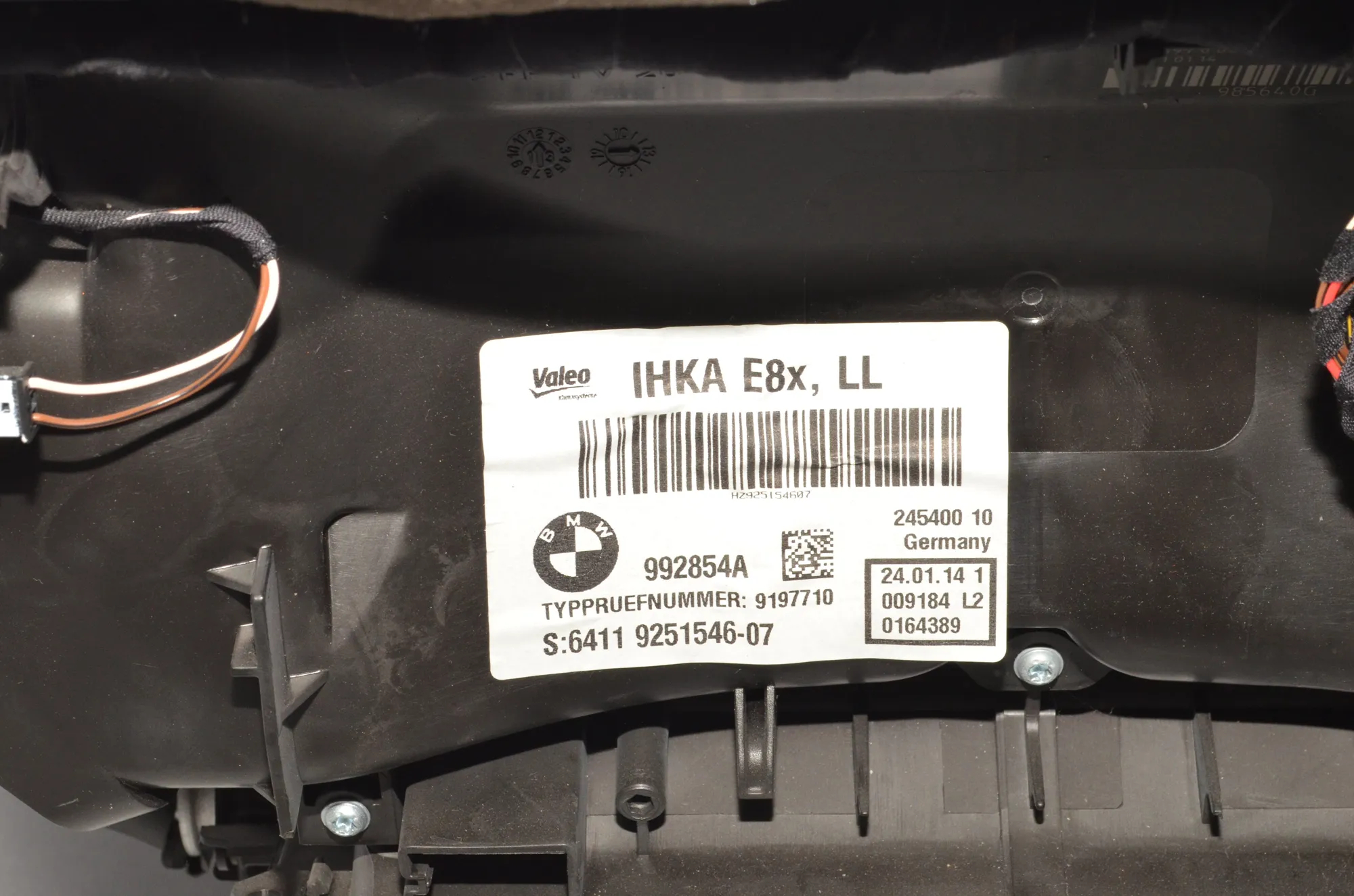 Interior Heater – OEM 64119251546 · BMW X1 (E84) xDrive 20 i 2014 – 5