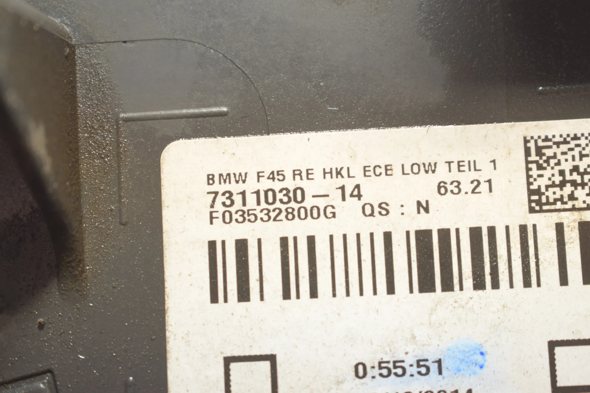 Rear Tail Light Set – OEM 7311032 · BMW 2 Active Tourer (F45) 220 d 2015 – 16