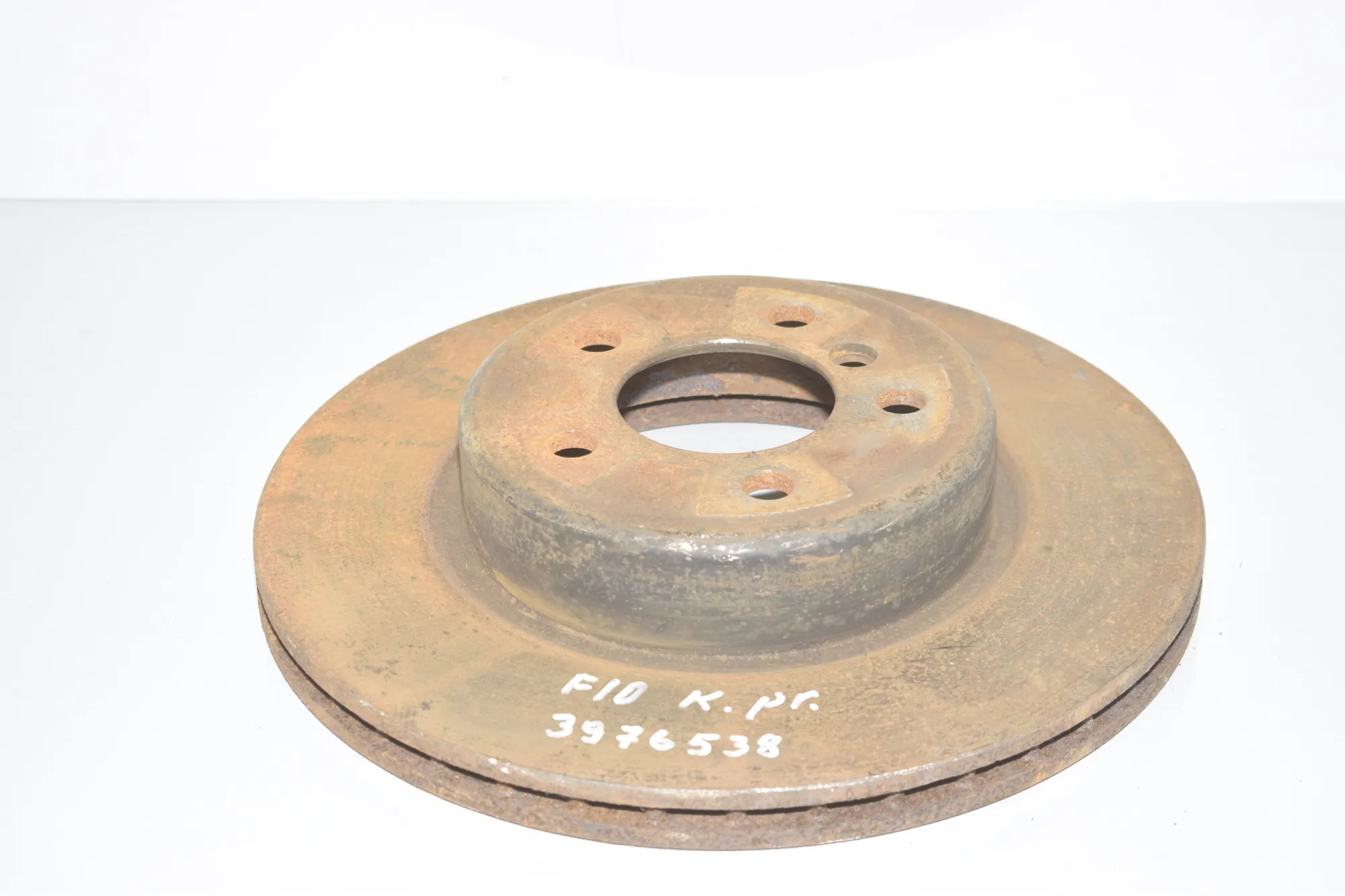 Front Left Brake Disc – OEM 6896652 · BMW 5 (F10) 520 d 2010 – 2