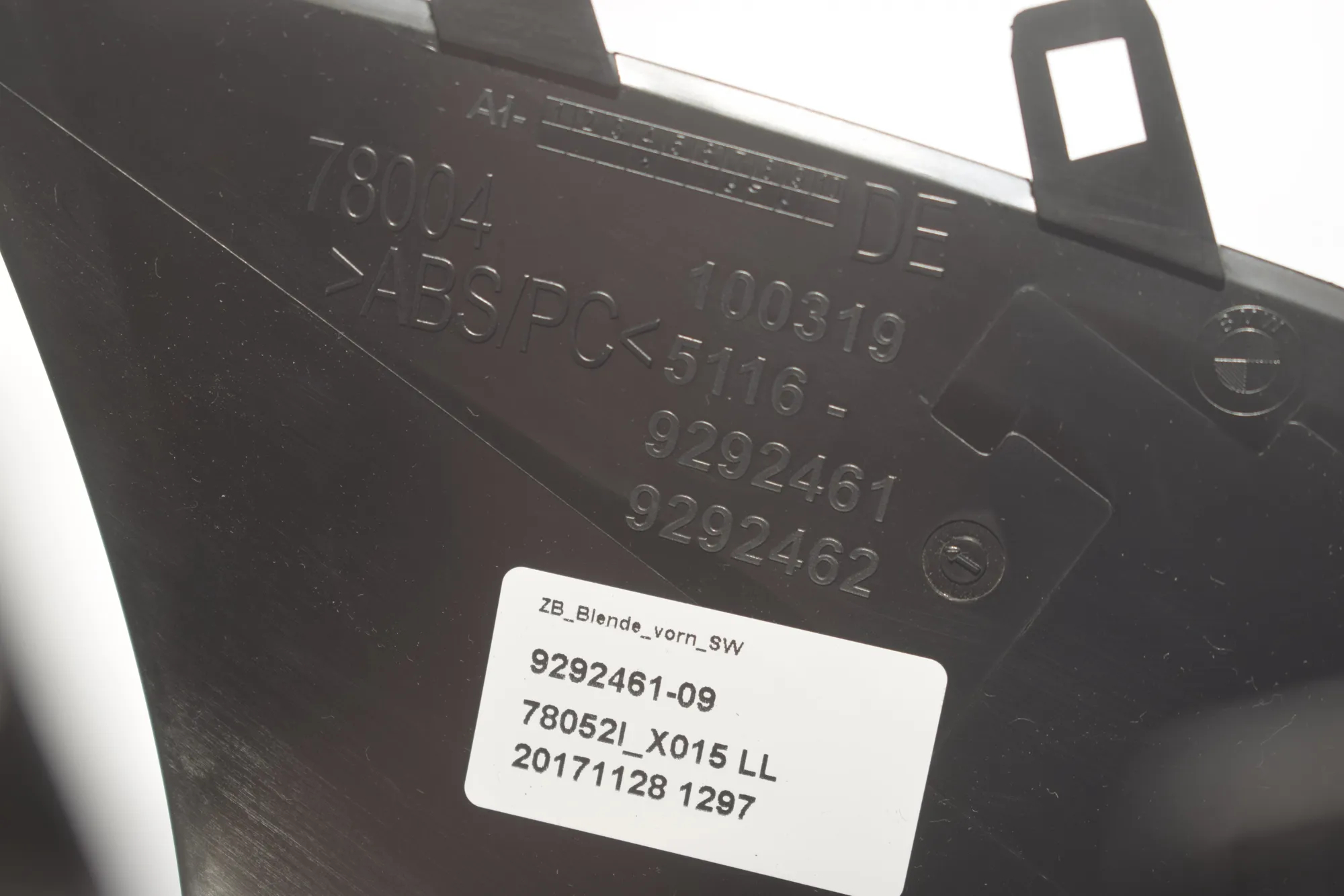Center Console Trim – OEM 9292461 · BMW i3 (I01) Electric 2020 – 4
