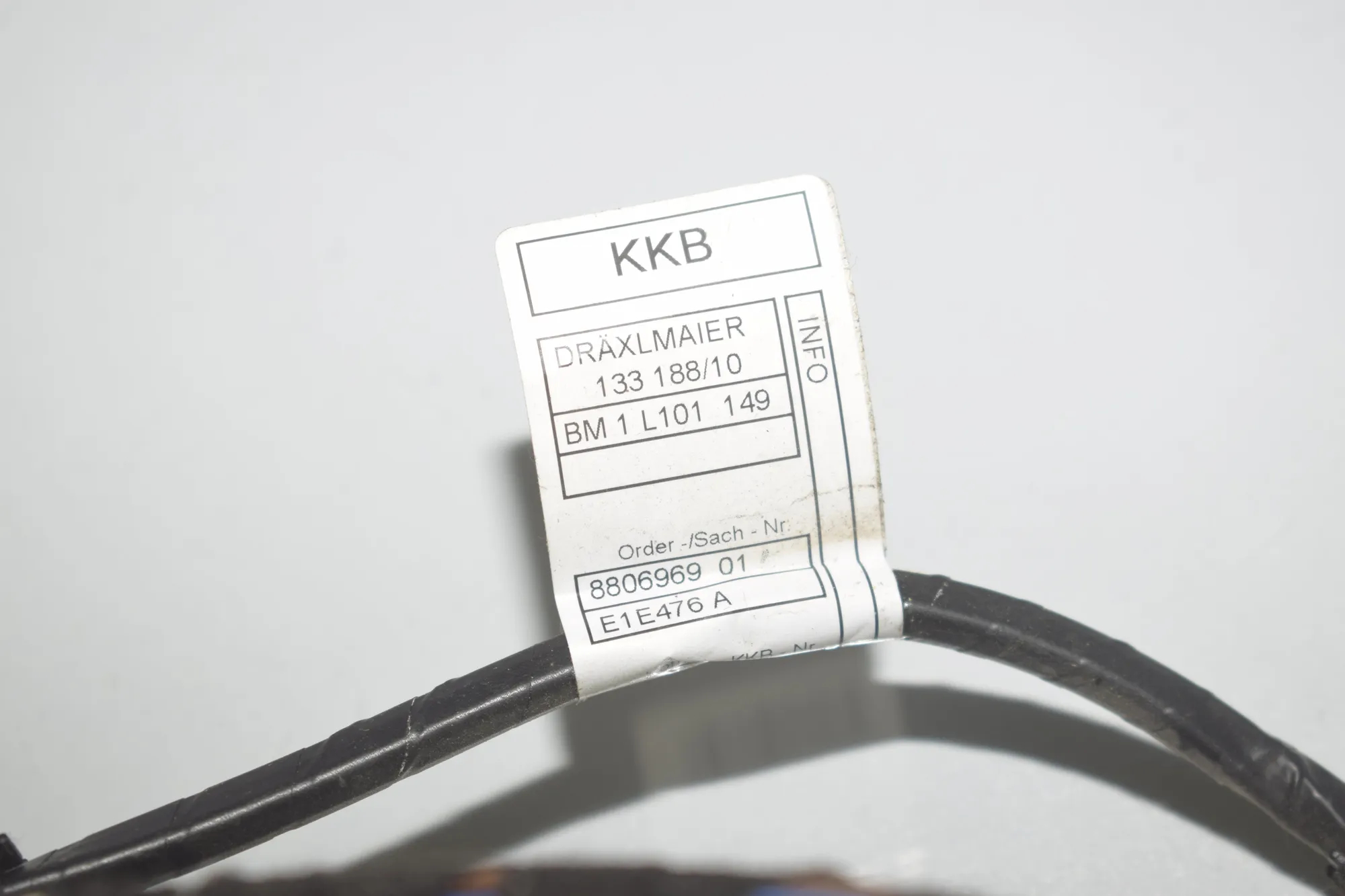 Front Right Door Wiring – OEM 8806968 · BMW i3 (I01) Electric 2021 – 5