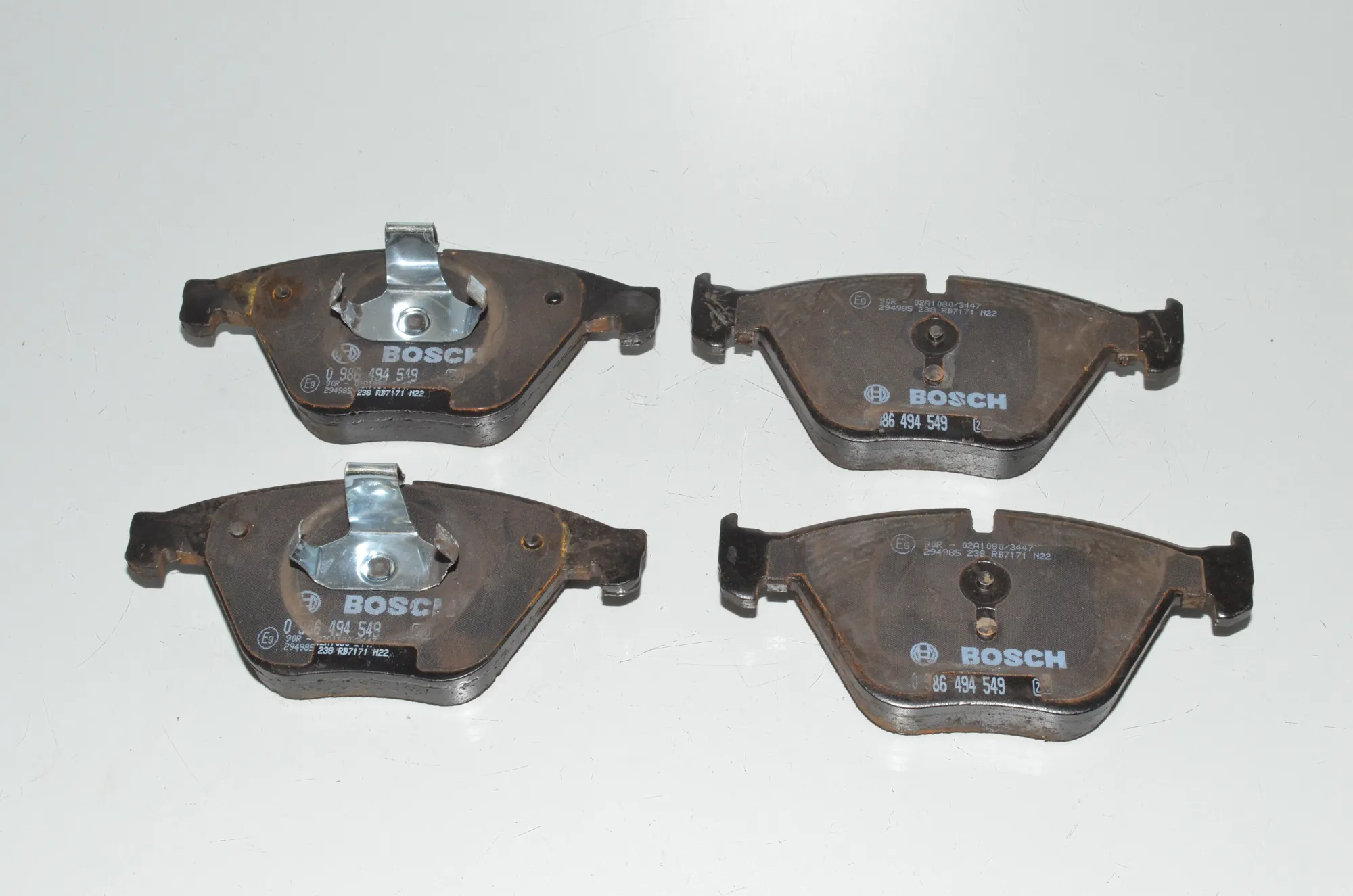 Front Brake Pads – OEM 0586494549 · BMW 5 Touring (F11) 525 d 2011 – 2