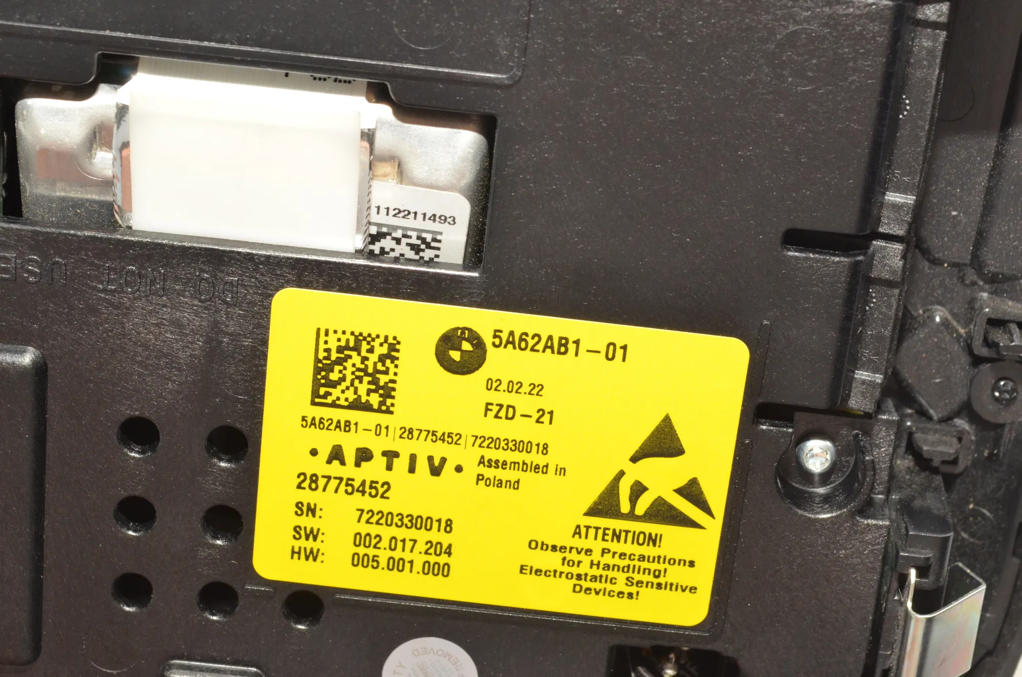 Interior Lighting – OEM 5A62AB1 · BMW iX (I20) BMW iX (I20) xDrive50 2021 – 7