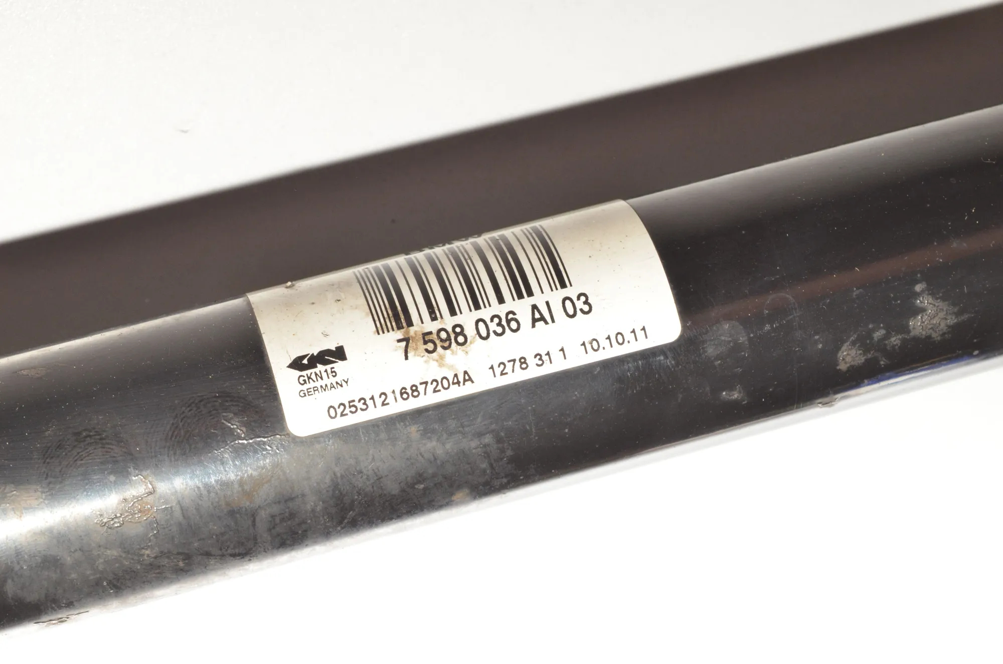 Rear Right Driveshaft – OEM 7598036 · BMW X3 (F25) xDrive 30 d 2011 – 5
