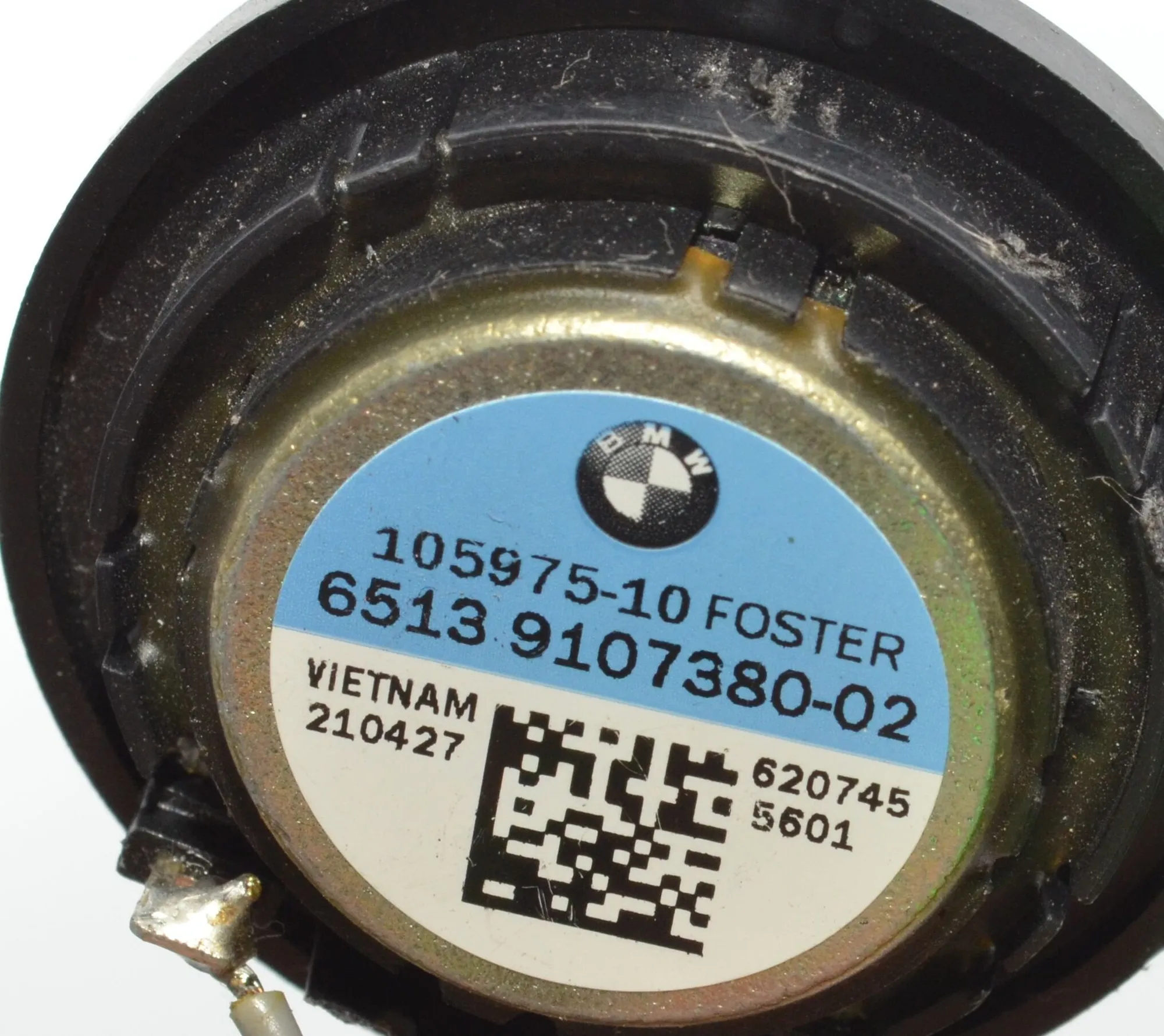 Front Left Door Speaker – OEM 9107380 · BMW iX (I20) BMW iX (I20) xDrive50 2021 – 5