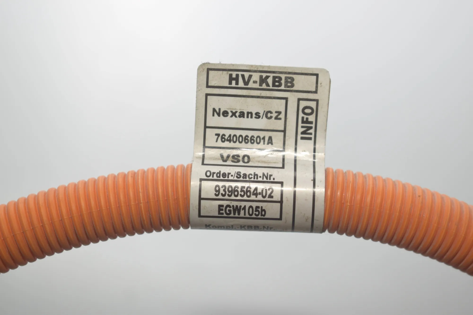 Cable Harness – OEM 9396564 · BMW i3 (I01) Hybrid 2016 – 5