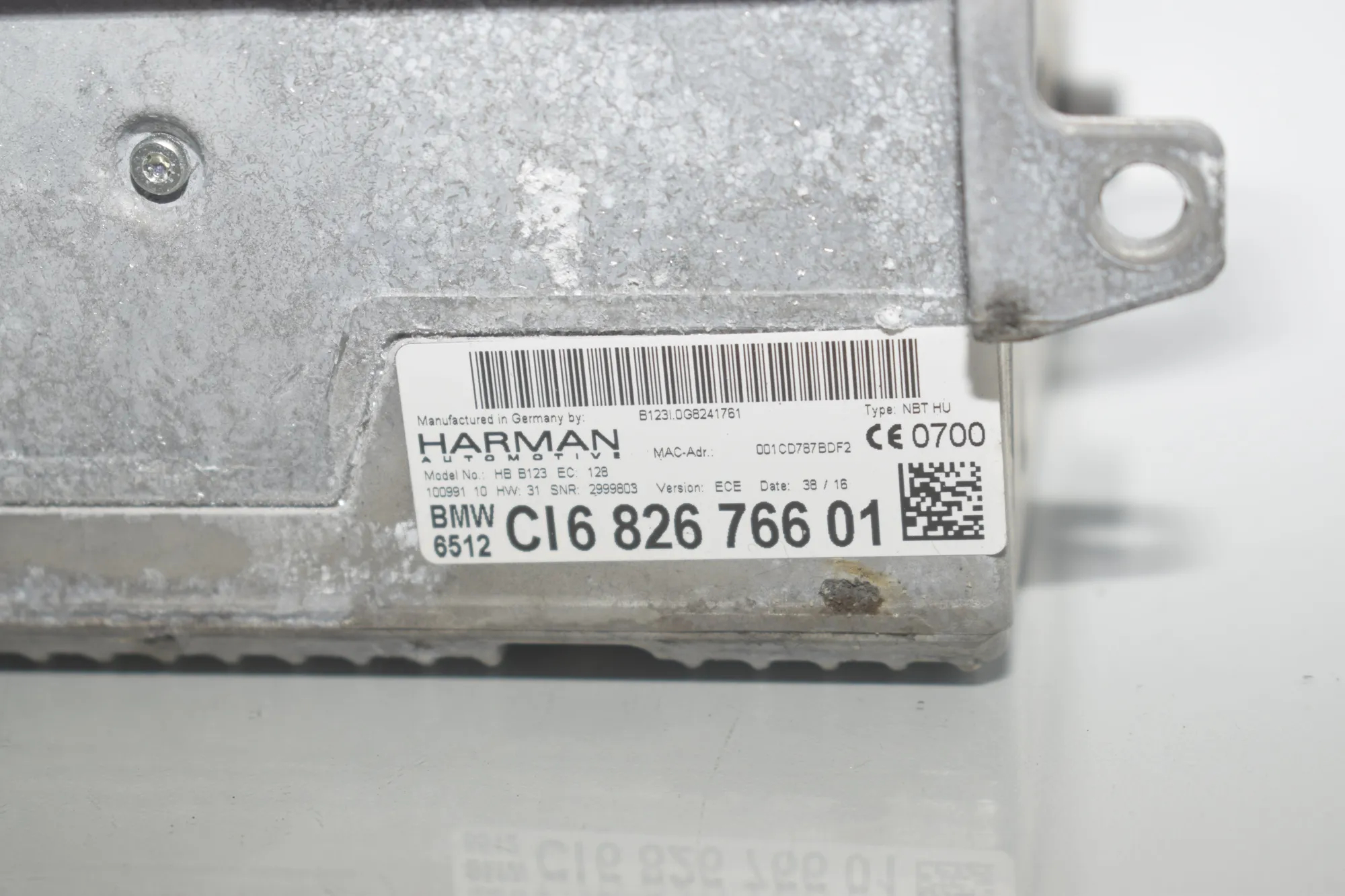 Navigation System – OEM 6829086 · BMW i3 (I01) Hybrid 2016 – 12