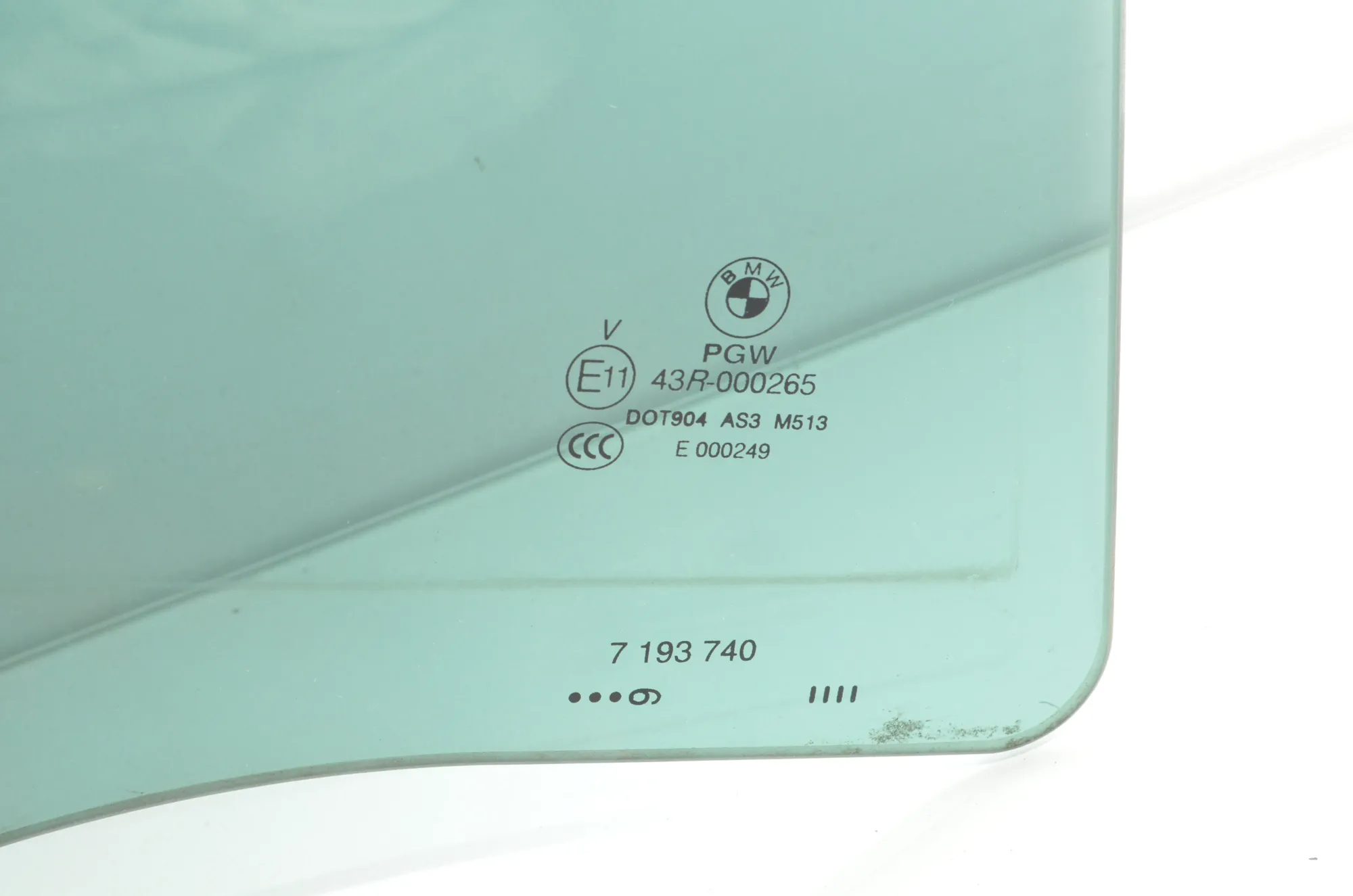 Rear Right Door Window – OEM 7193740 · BMW X6 (E71, E72) xDrive 50 i 2009 – 4