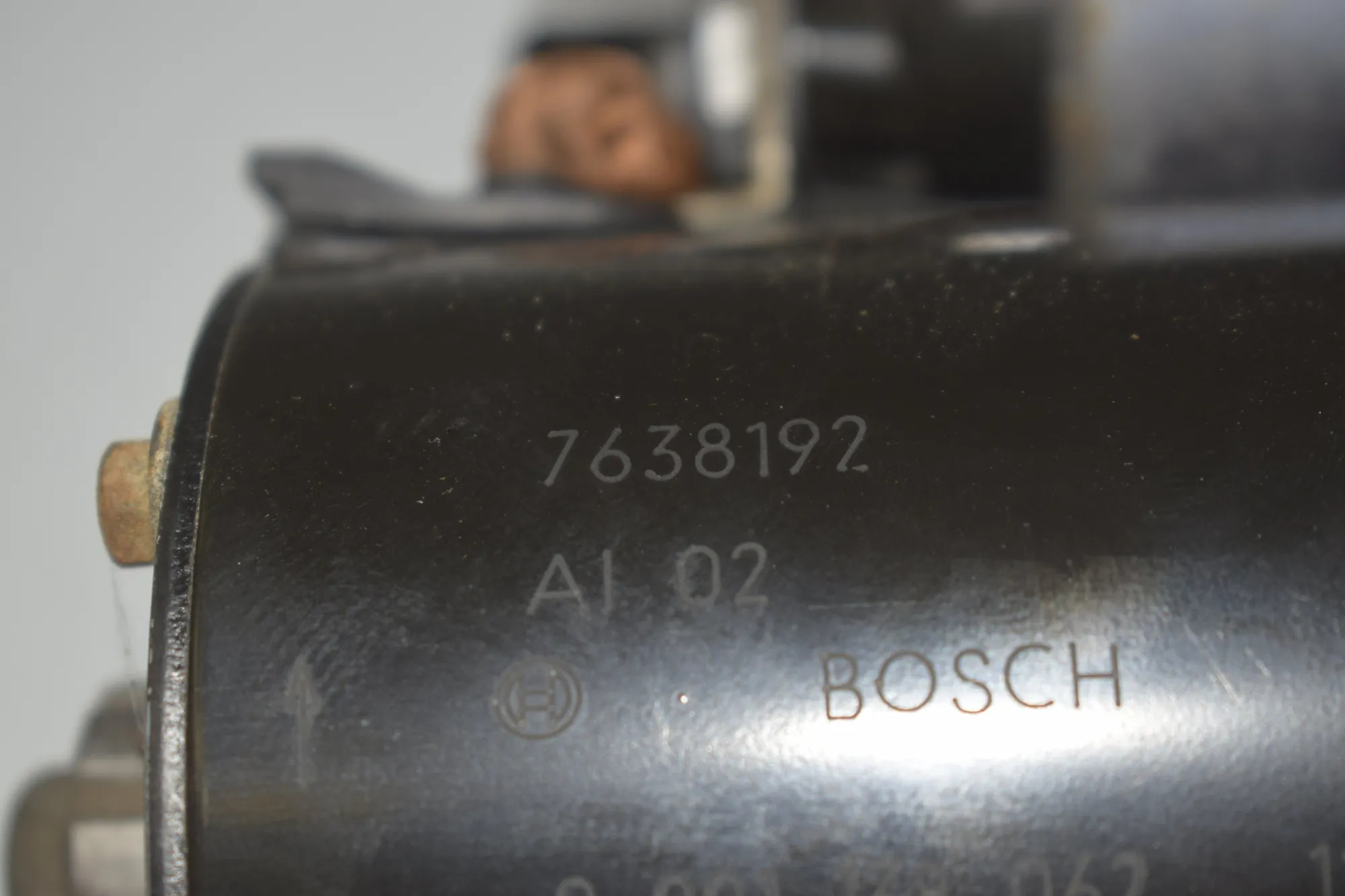 Starter Motor – OEM 7638192 · BMW 3 (F30, F80) 320 i Efficient Dynamics 2014 – 7