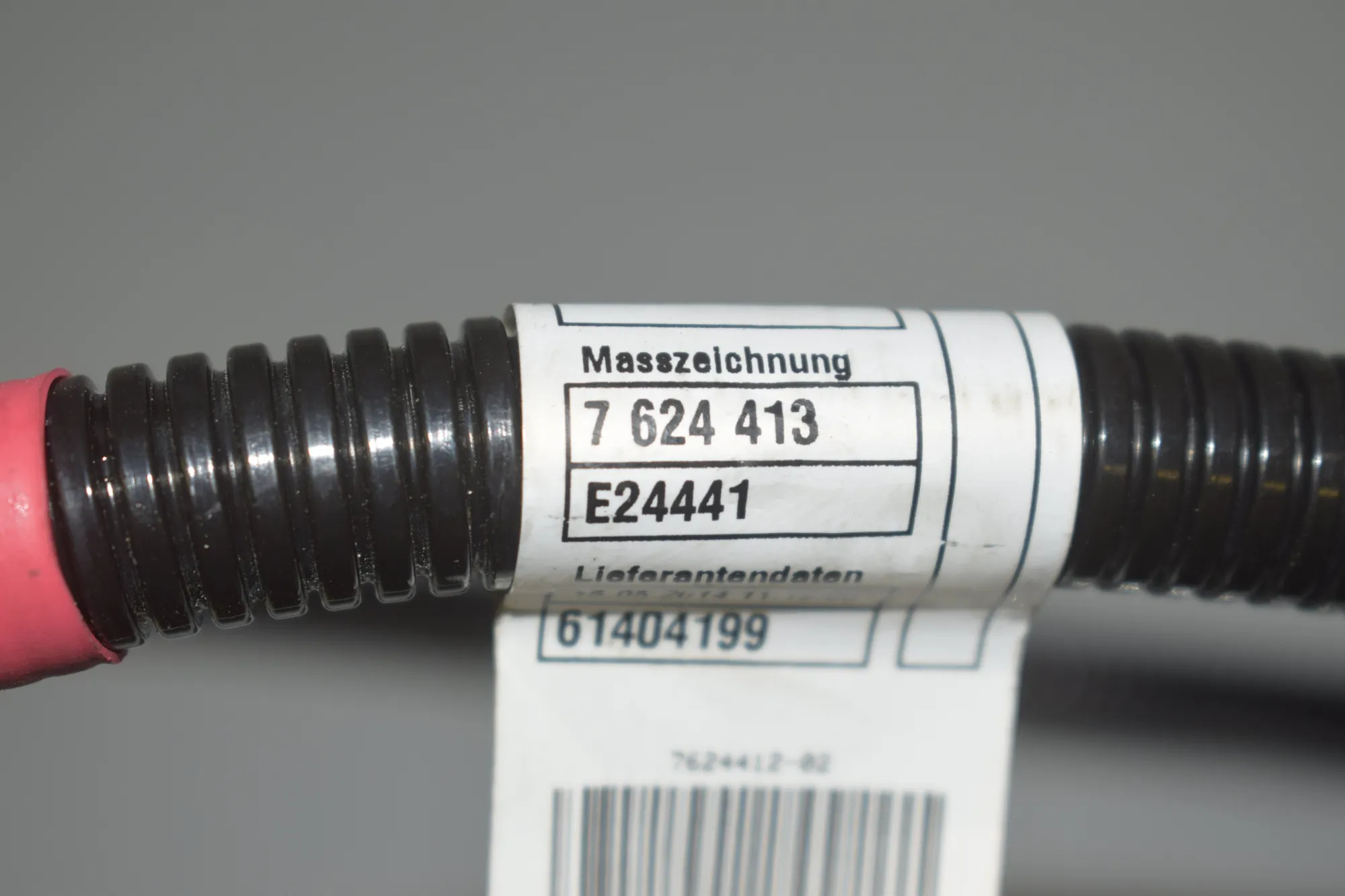 Positive Battery Cable – OEM 7624412 · BMW 3 (F30, F80) 320 i Efficient Dynamics 2014 – 5