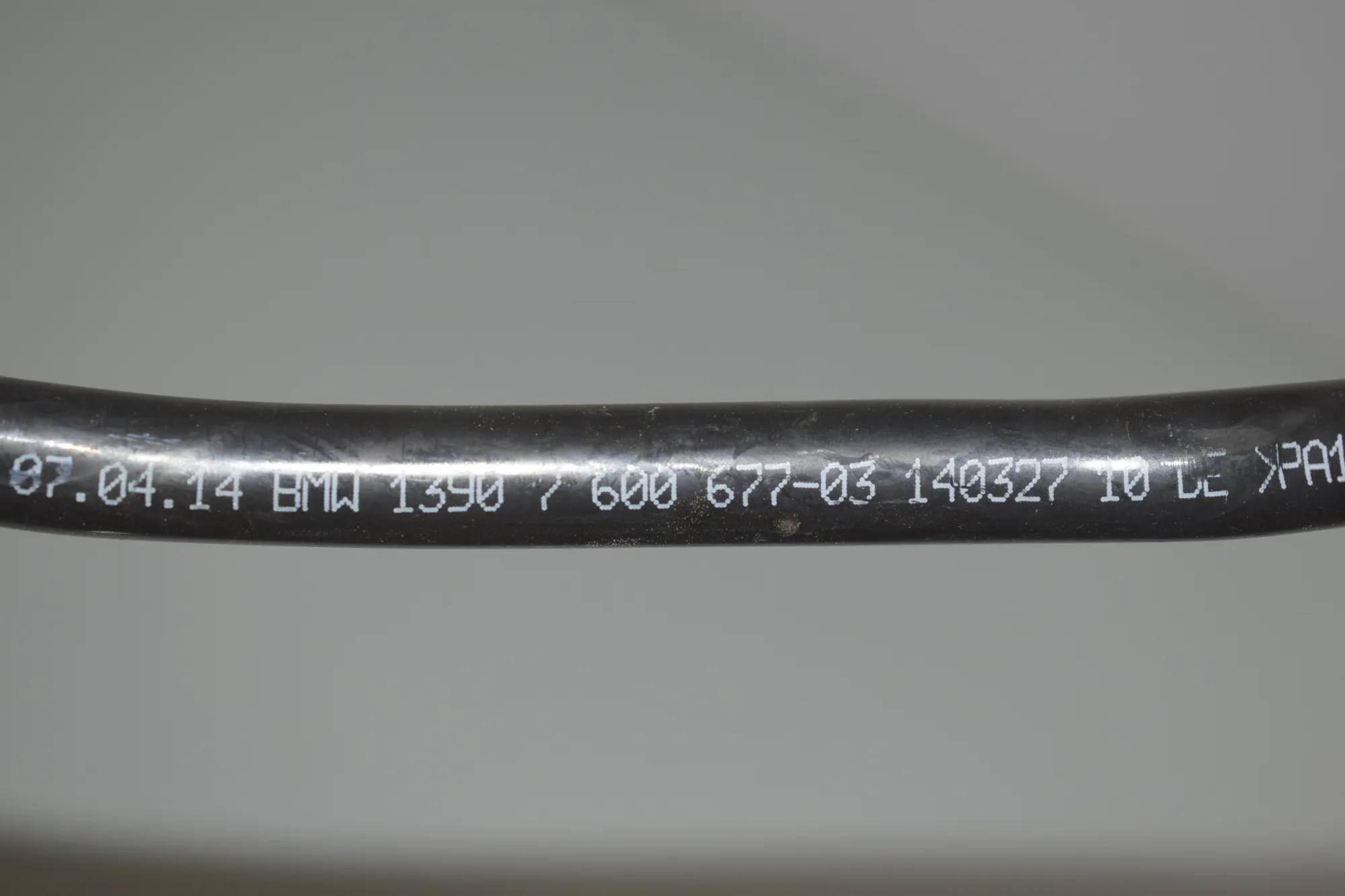 Other tubes – OEM 7600677 · BMW 3 (F30, F80) 320 i Efficient Dynamics 2014 – 5