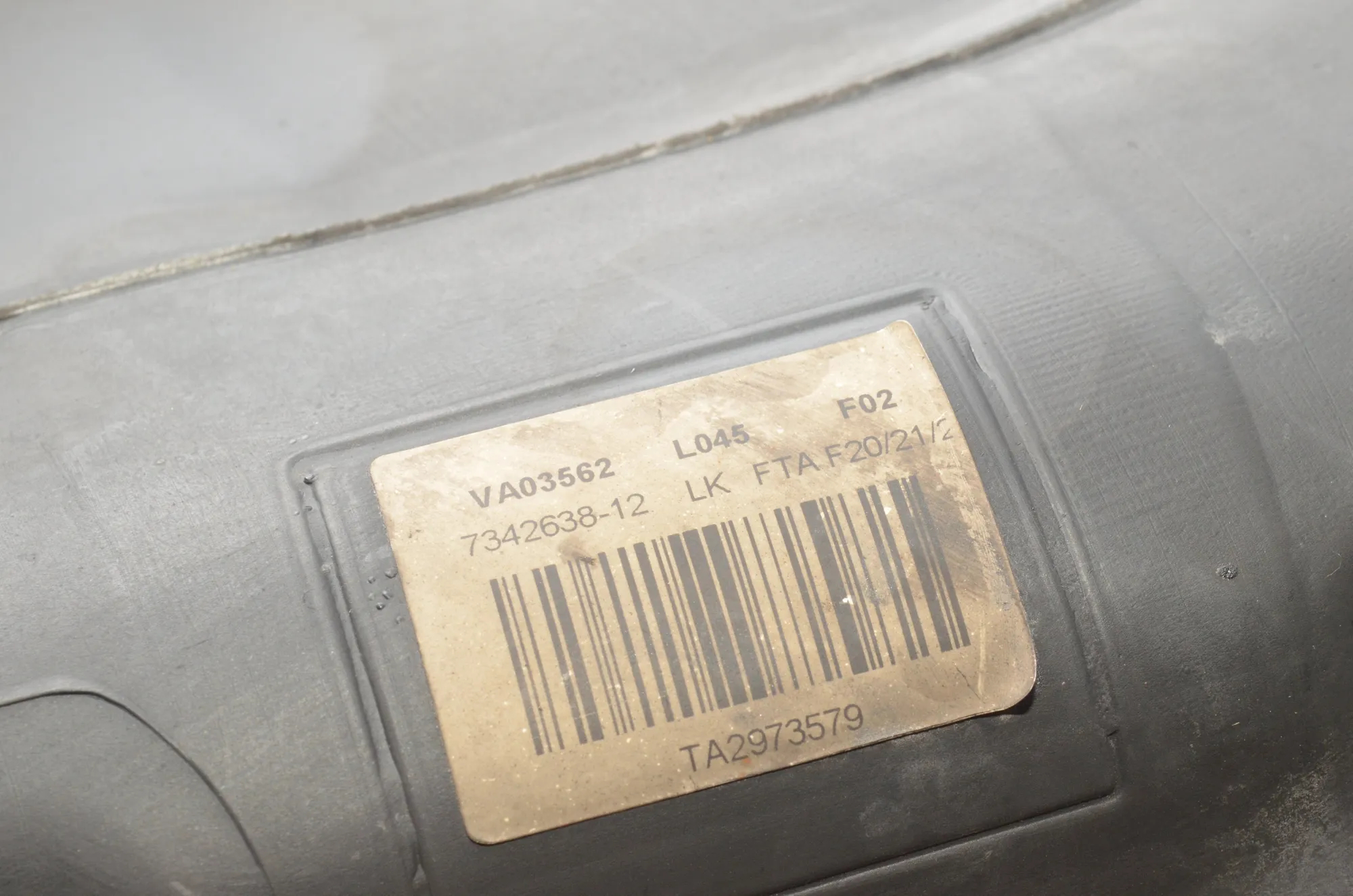 Fuel Tank – OEM 7344067 · BMW 1 (F20) 120 d xDrive 2017 – 5
