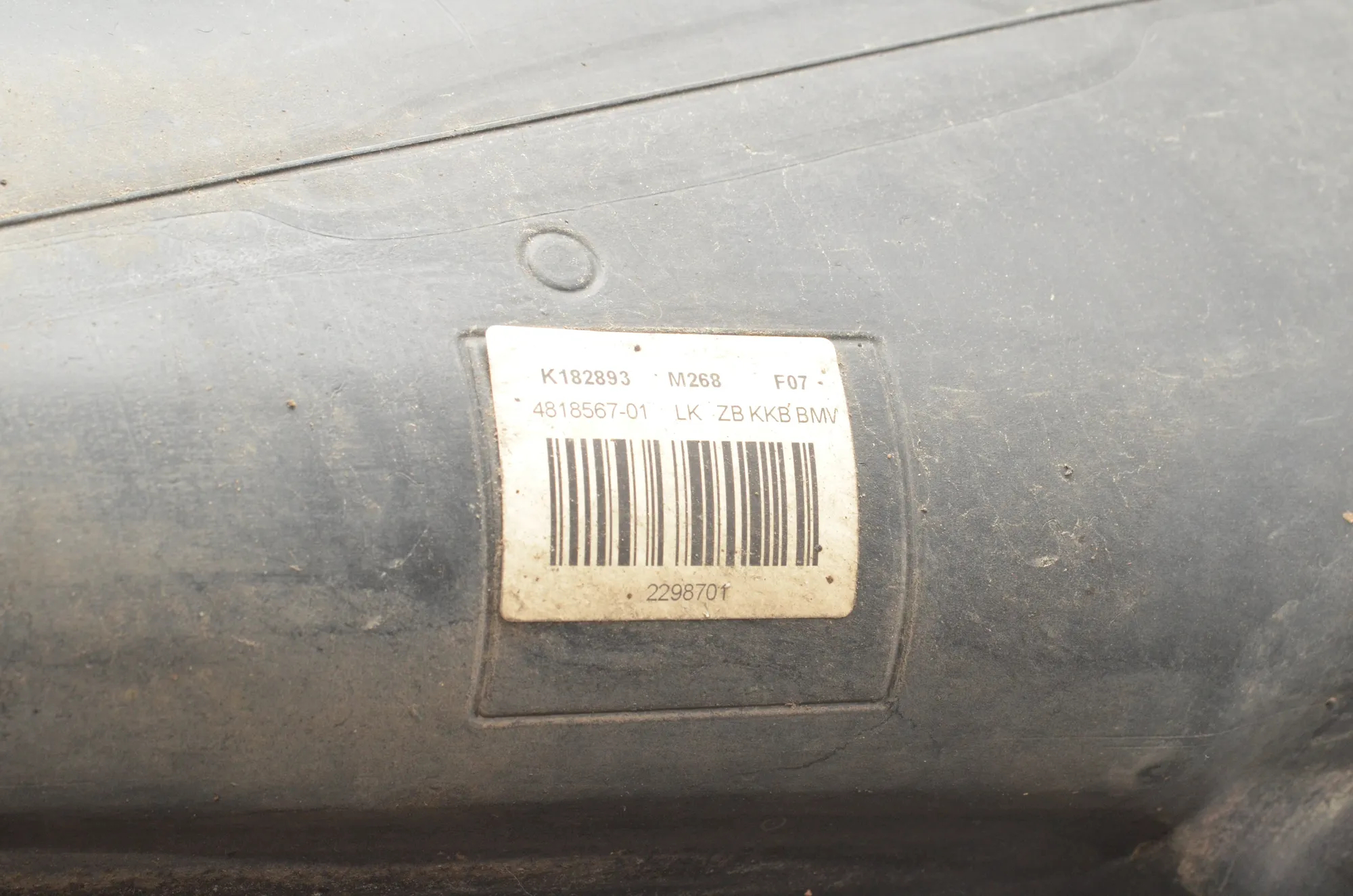 Fuel Tank – OEM 7243972 · BMW 3 Touring (F31) 330 d xDrive 2013 – 7