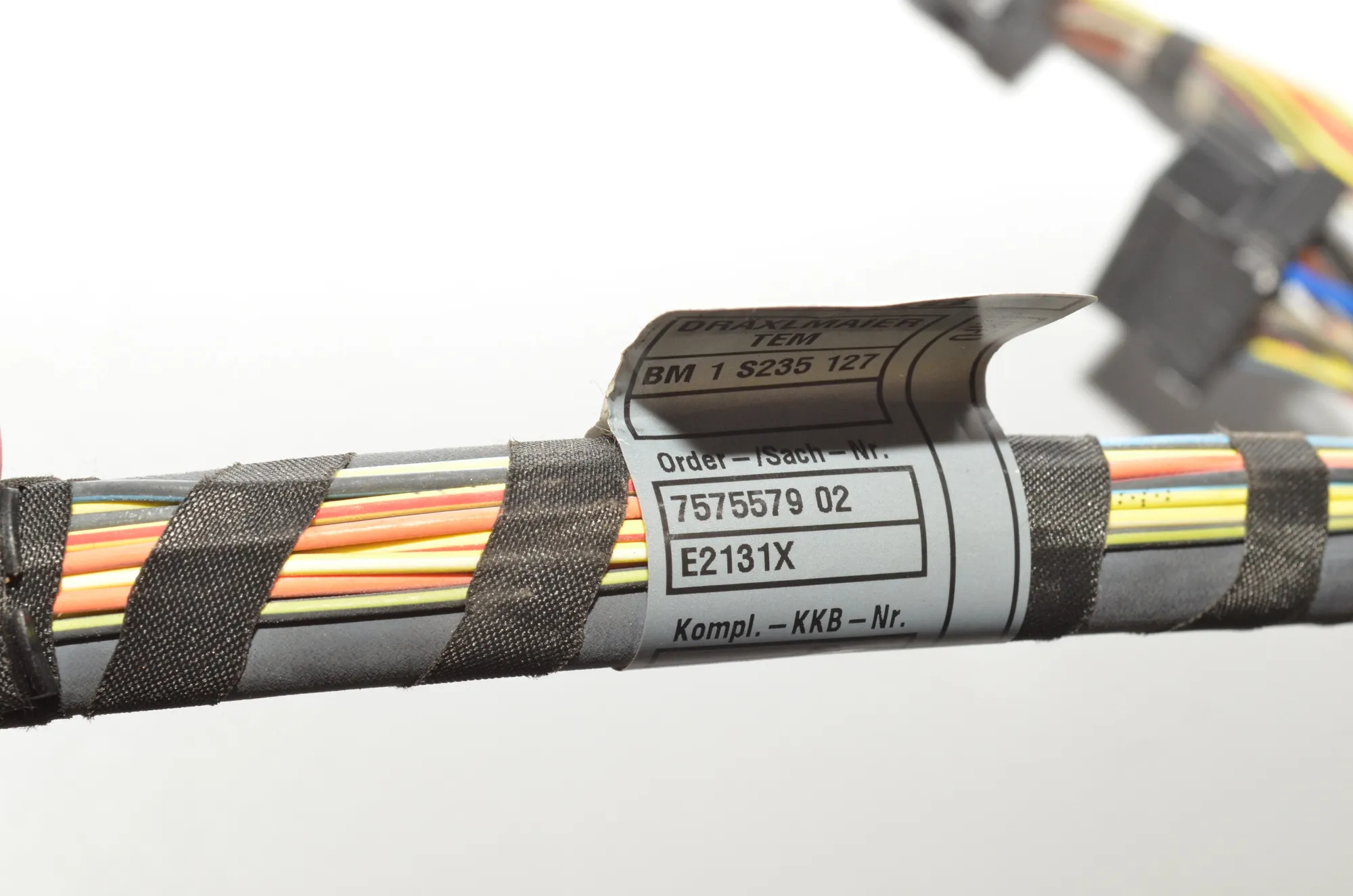 Cable Harness – OEM 7575580 · BMW X6 (E71, E72) xDrive 50 i 2009 – 6