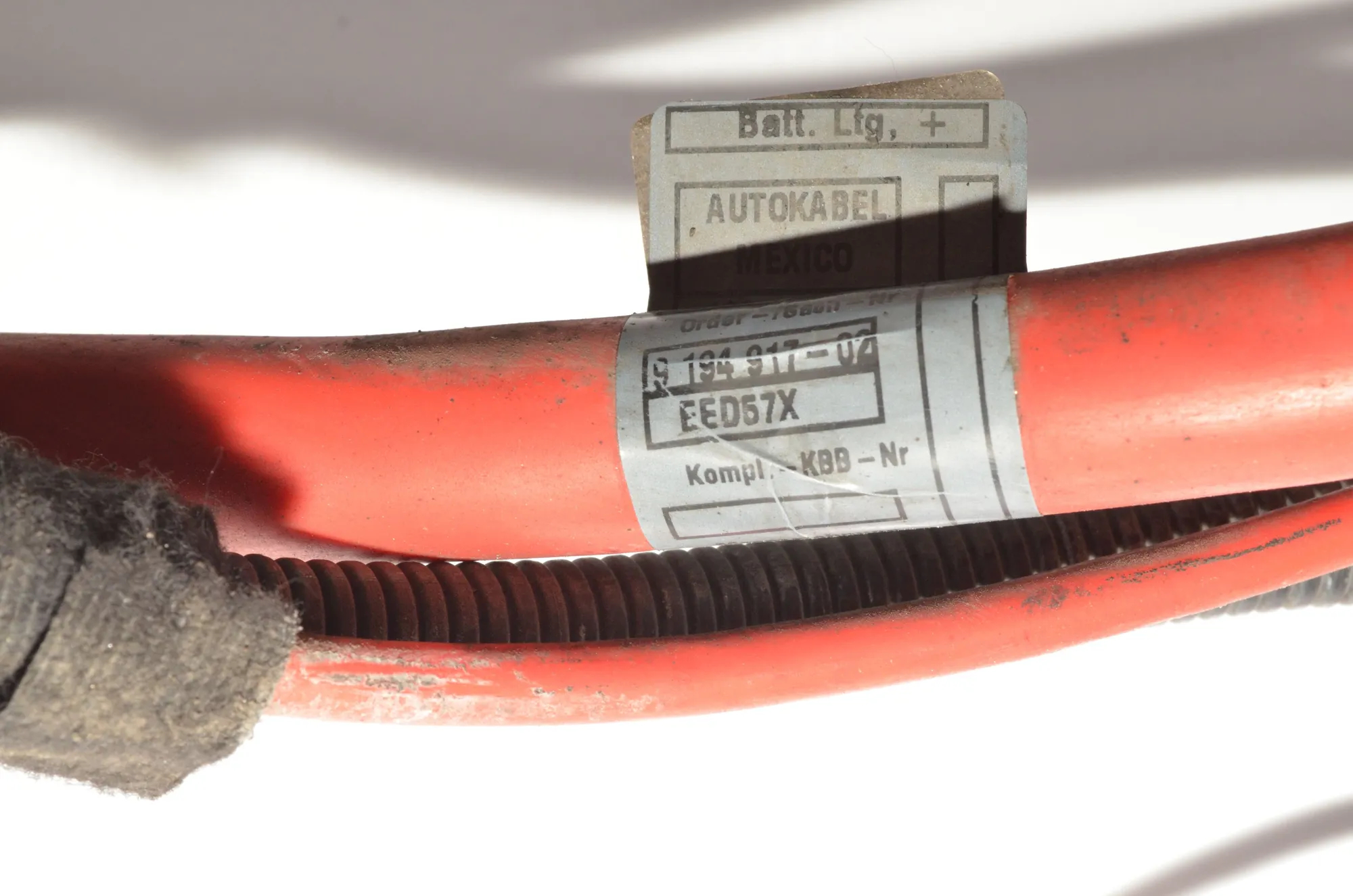 Positive Battery Cable – OEM 9194917 · BMW X6 (E71, E72) xDrive 50 i 2009 – 6
