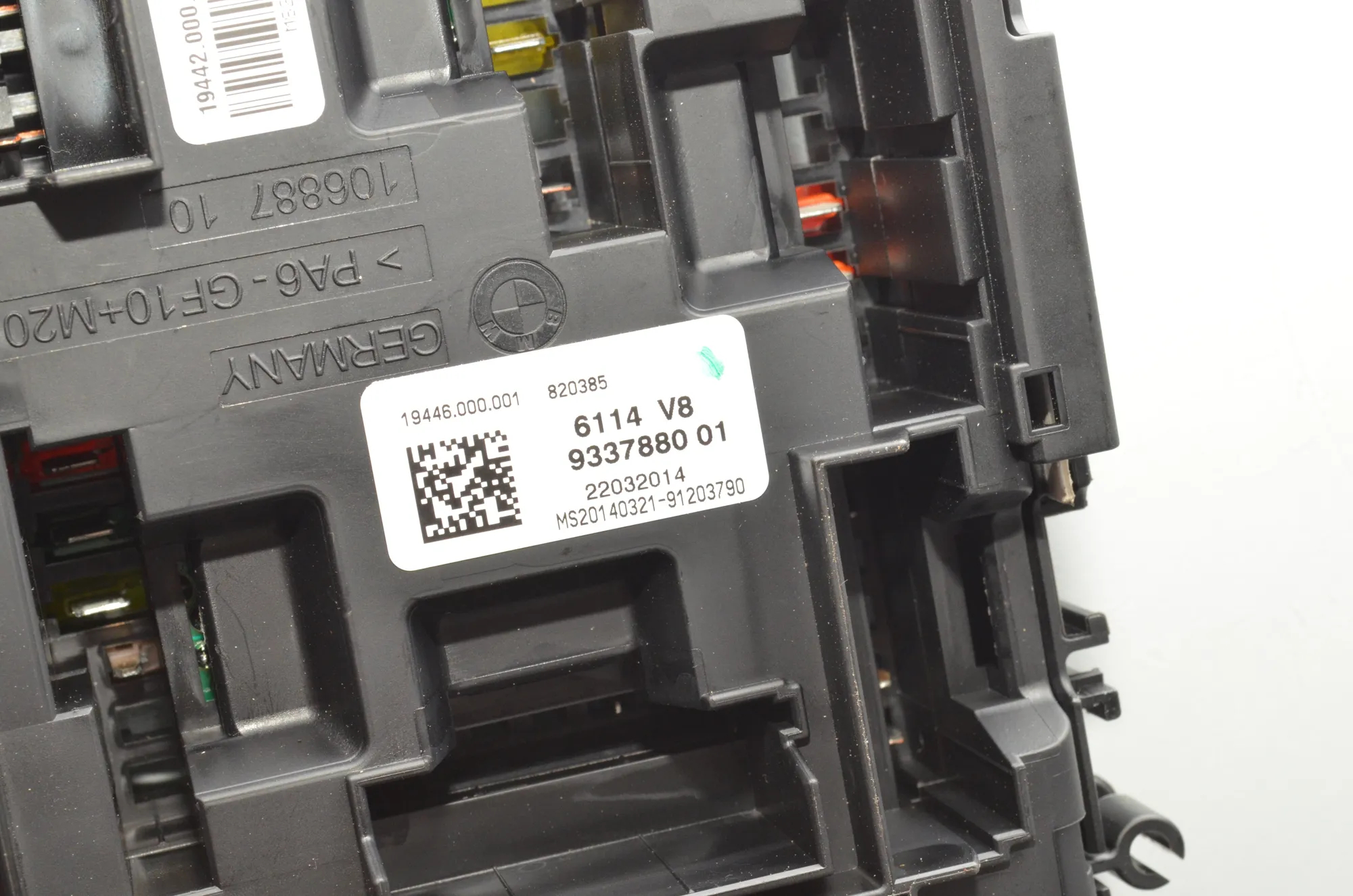 Fuse Box – OEM 9337880 · BMW 4 Coupe (F32, F82) 420 d 2014 – 6