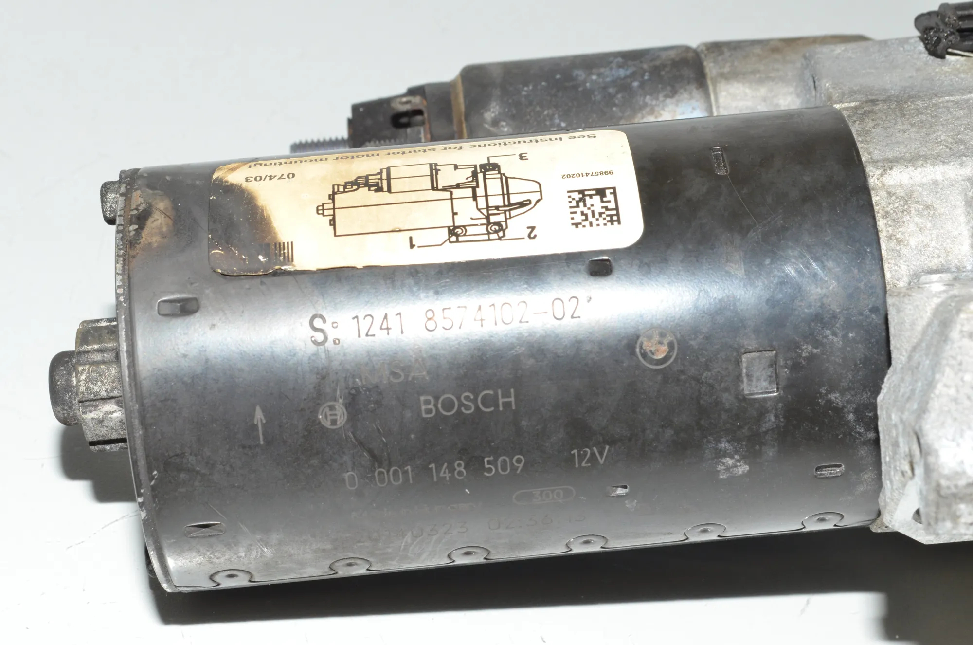 Starter Motor · BMW 4 Coupe (F32, F82) 420 d 2014 – 6