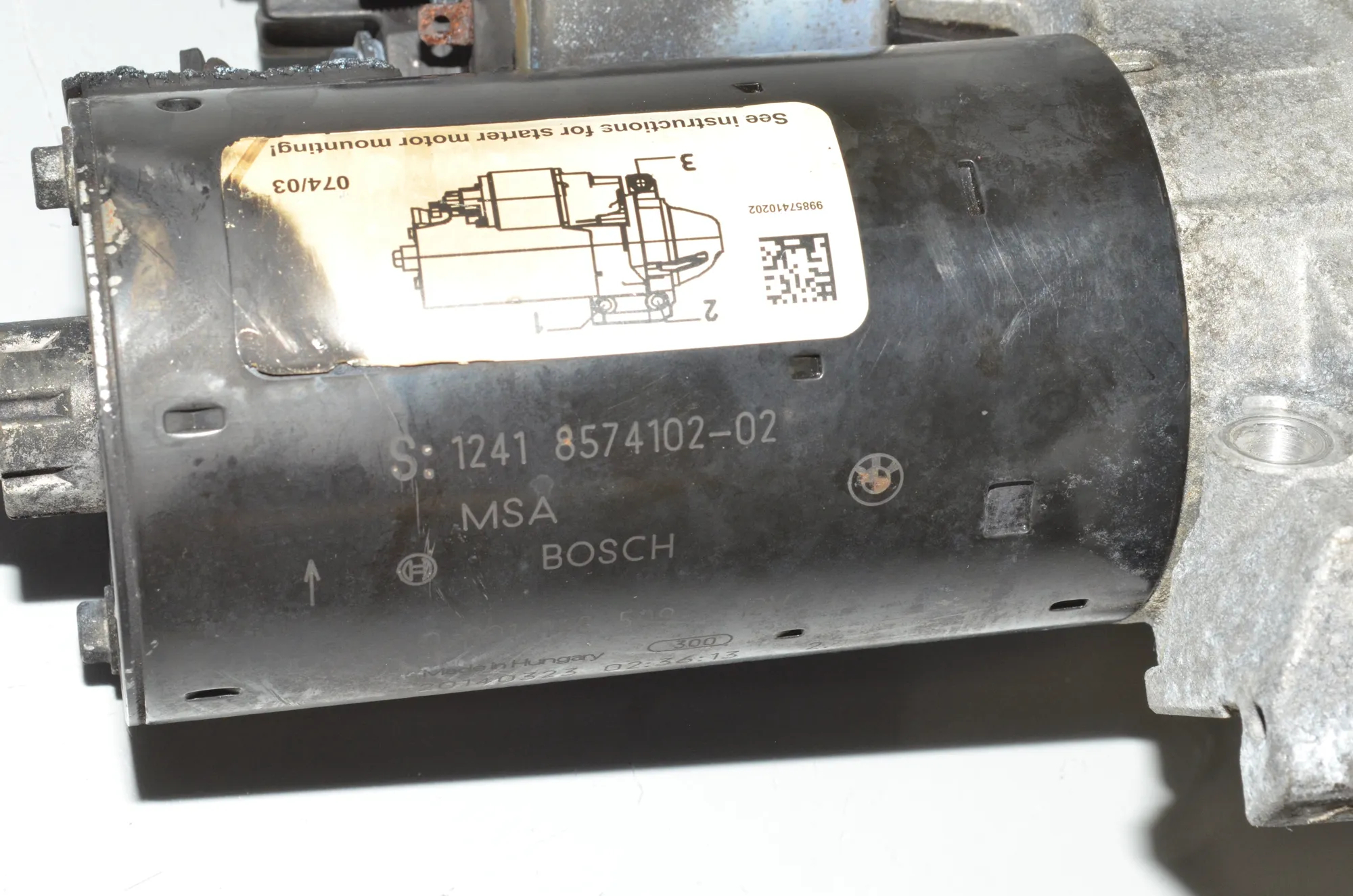 Starter Motor · BMW 4 Coupe (F32, F82) 420 d 2014 – 5
