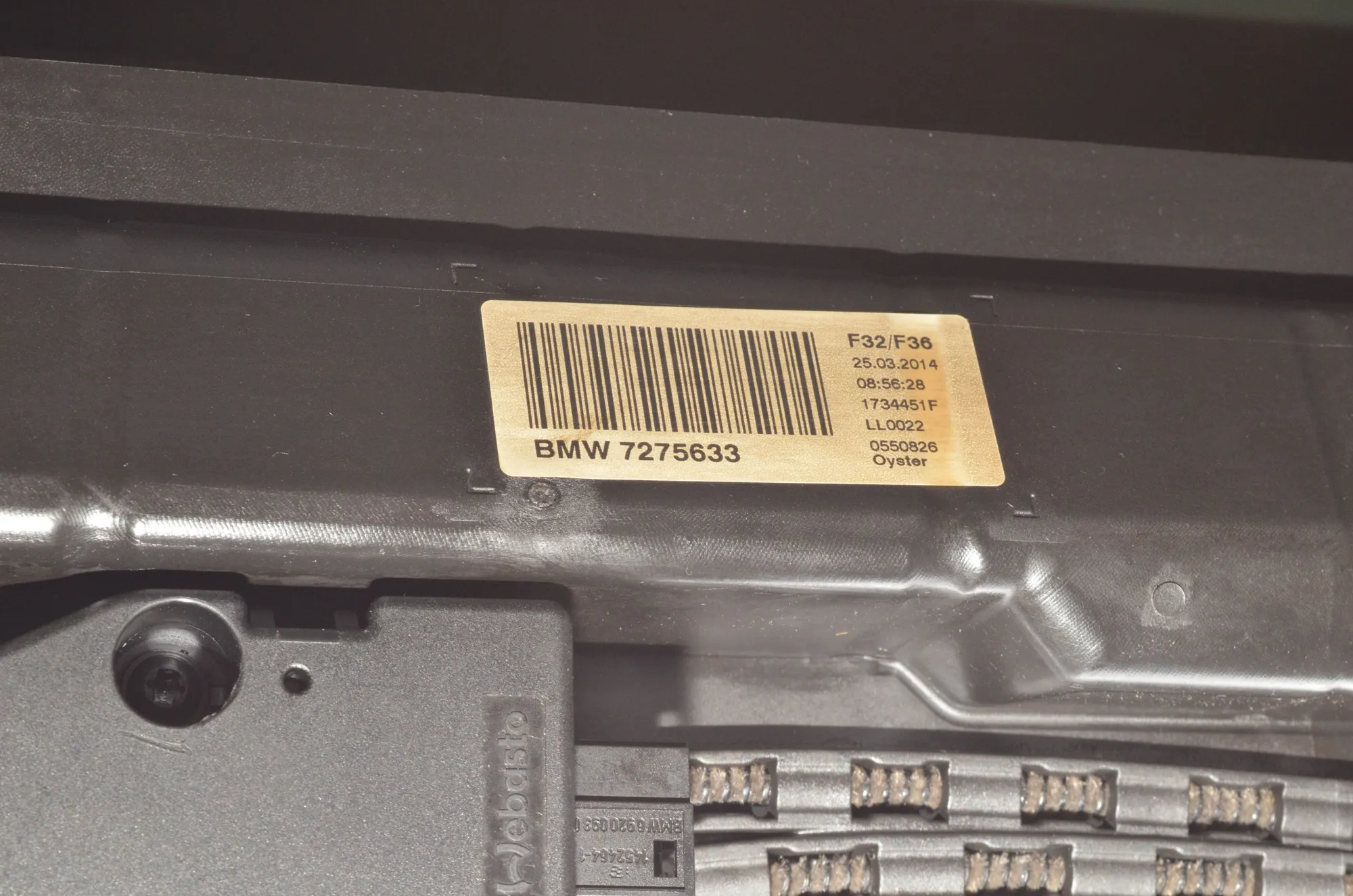 Sunroof – OEM 7275633 · BMW 4 Coupe (F32, F82) 420 d 2014 – 5