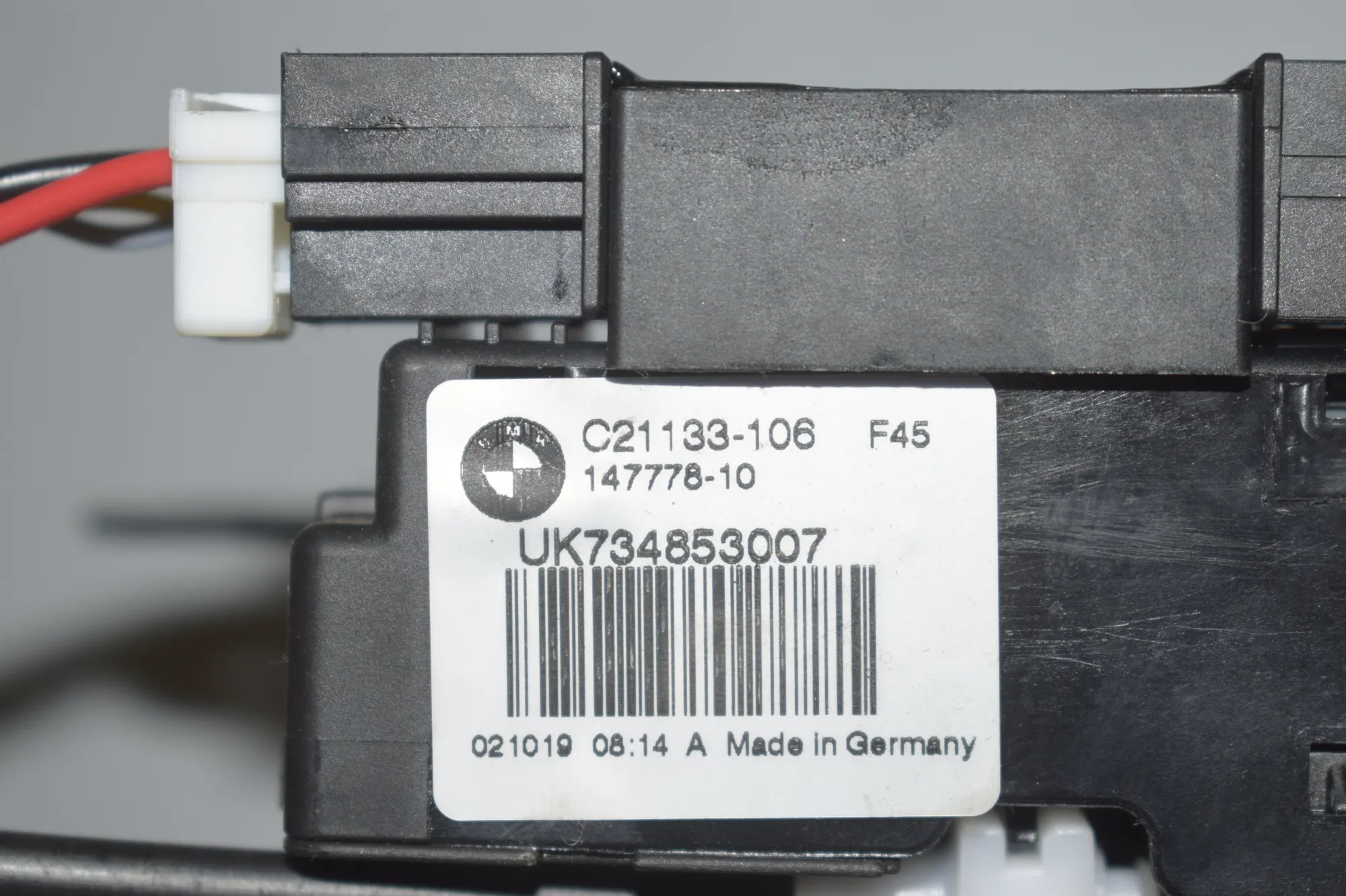 Electric Tailgate Opening Kit – OEM 9451483 · BMW 2 Gran Tourer (F46) 218 d 2019 – 10