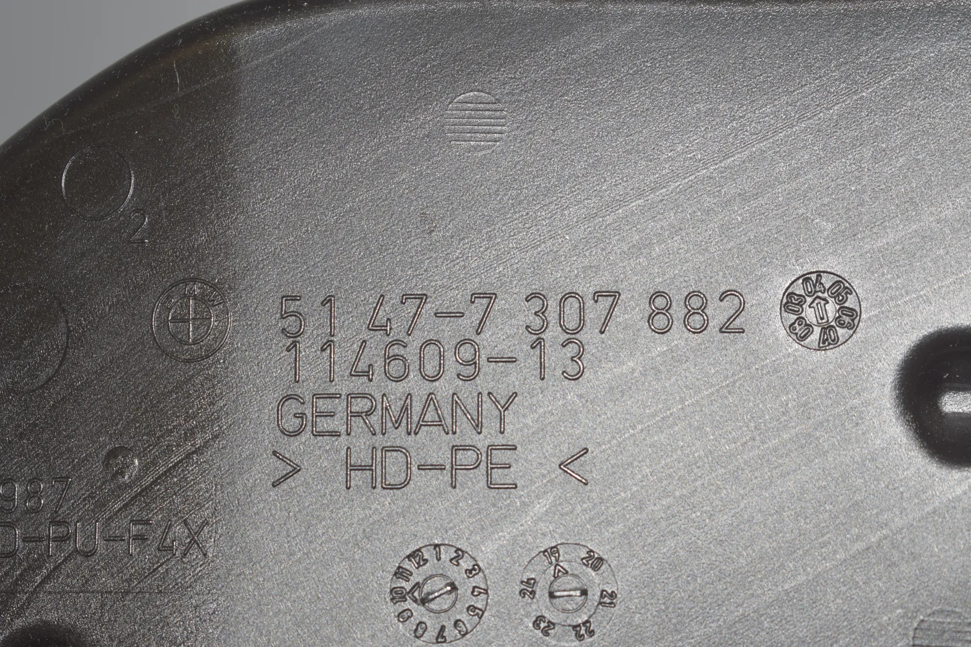 Interior Air Duct Channel – OEM 7307882 · BMW 2 Gran Tourer (F46) 218 d 2019 – 4