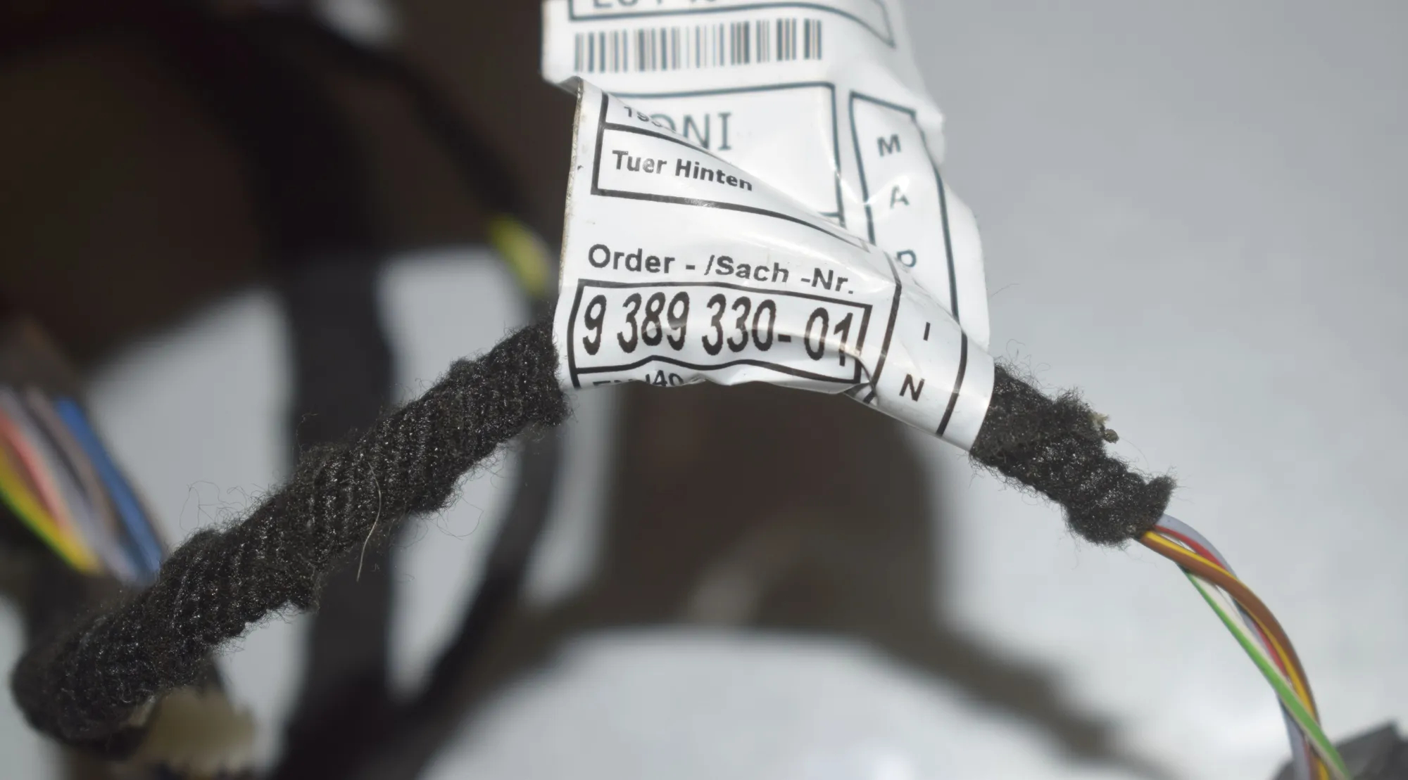 Rear Left Door Wiring – OEM 9389330 · BMW 2 Gran Tourer (F46) 218 d 2019 – 5