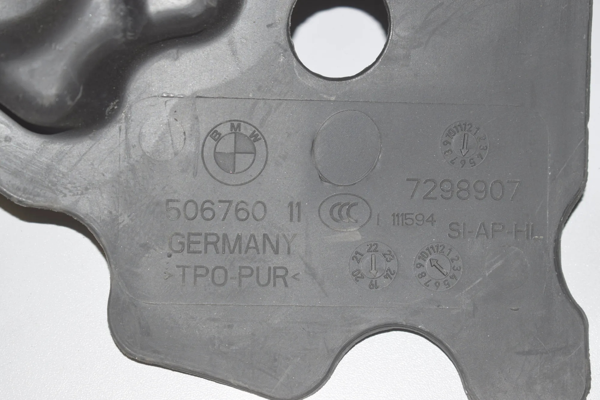 Sound Insulation – OEM 7298907 · BMW 2 Gran Tourer (F46) 218 d 2019 – 4