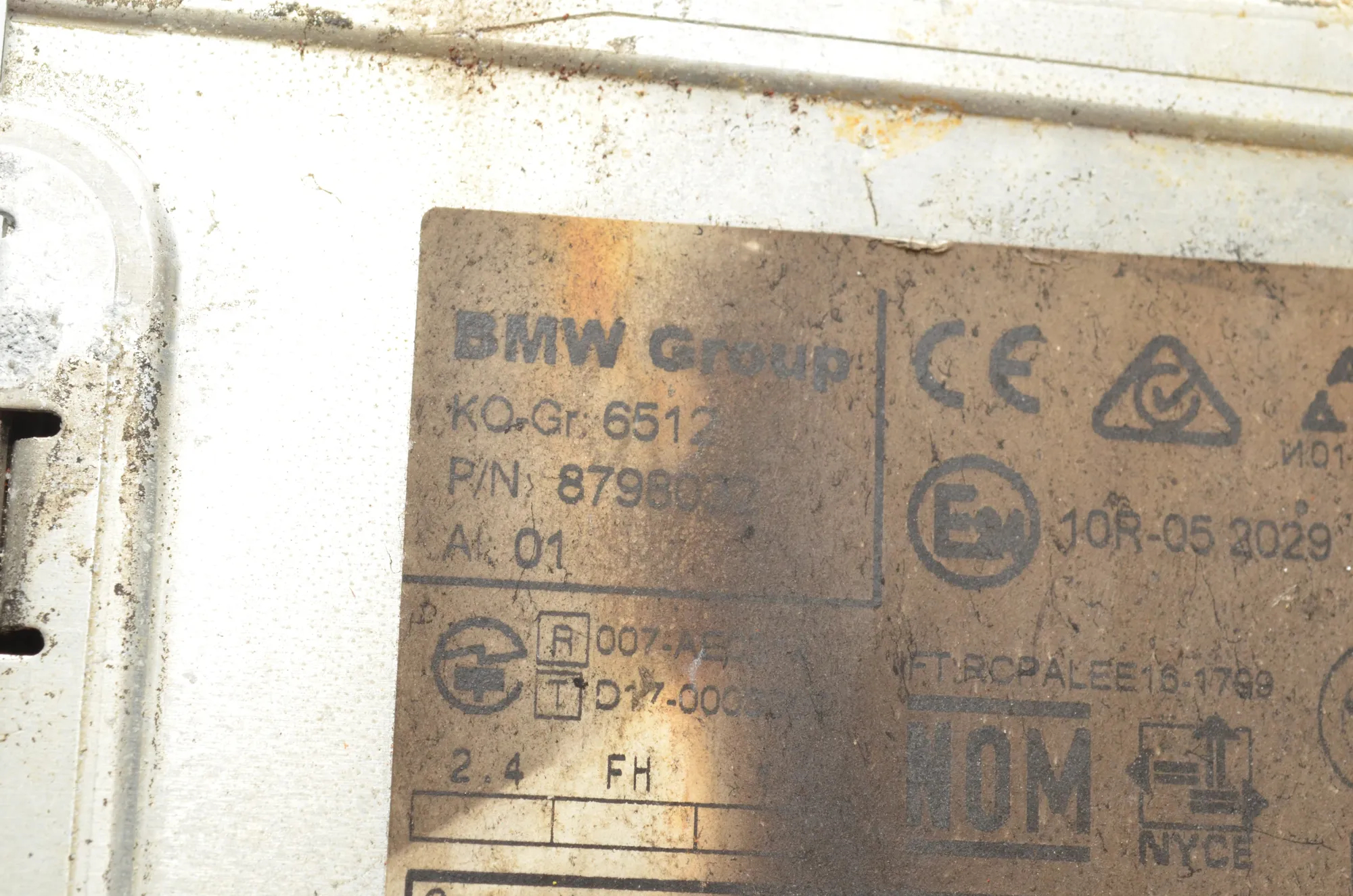 Navigation Control Unit · BMW 1 (F20) 120 d xDrive 2017 – 5