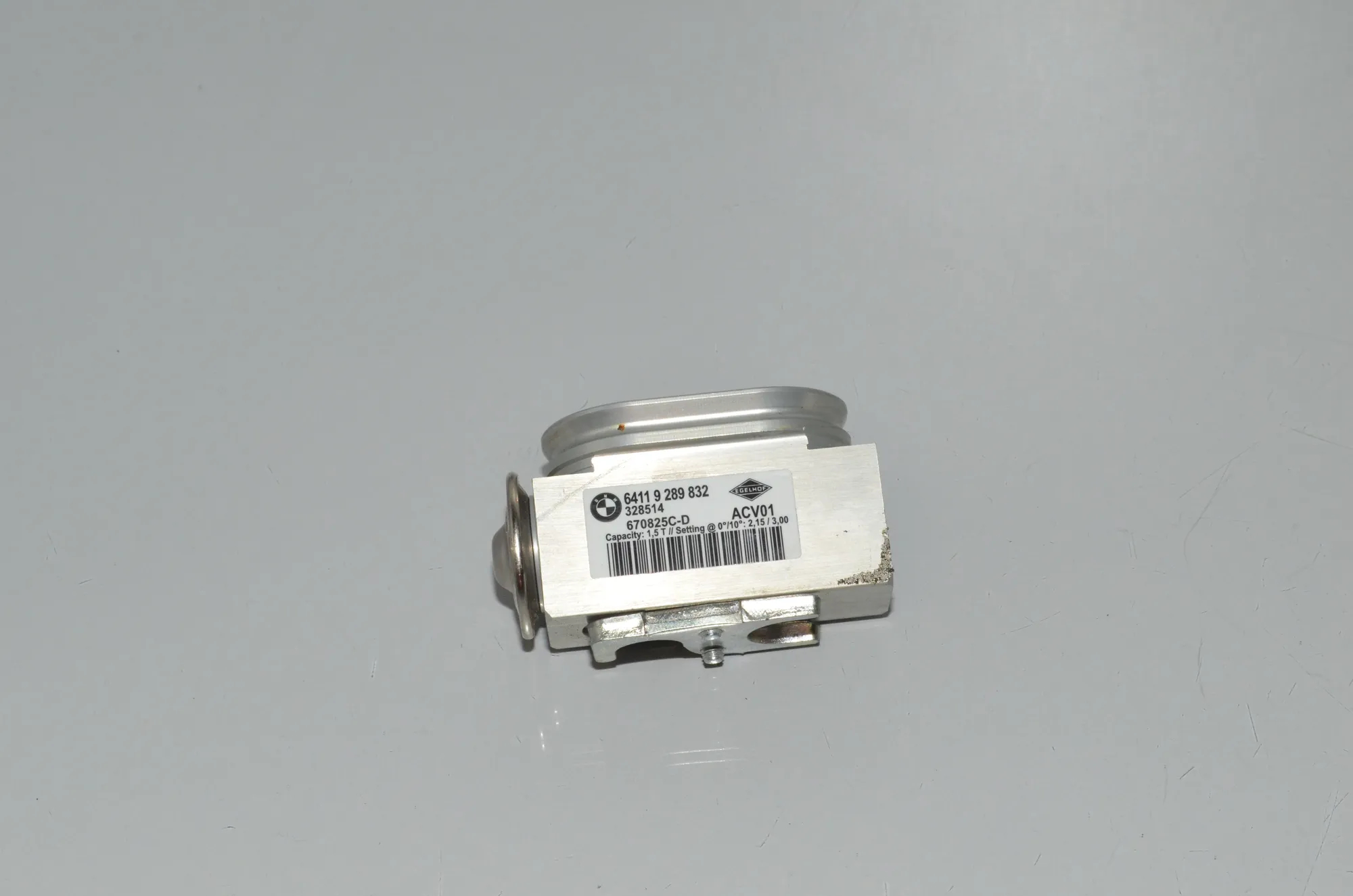 A/C Conditioner Expansion Valve – OEM 9289832 · BMW 4 Gran Coupe (F36) 430 d xDrive 2016 – 3
