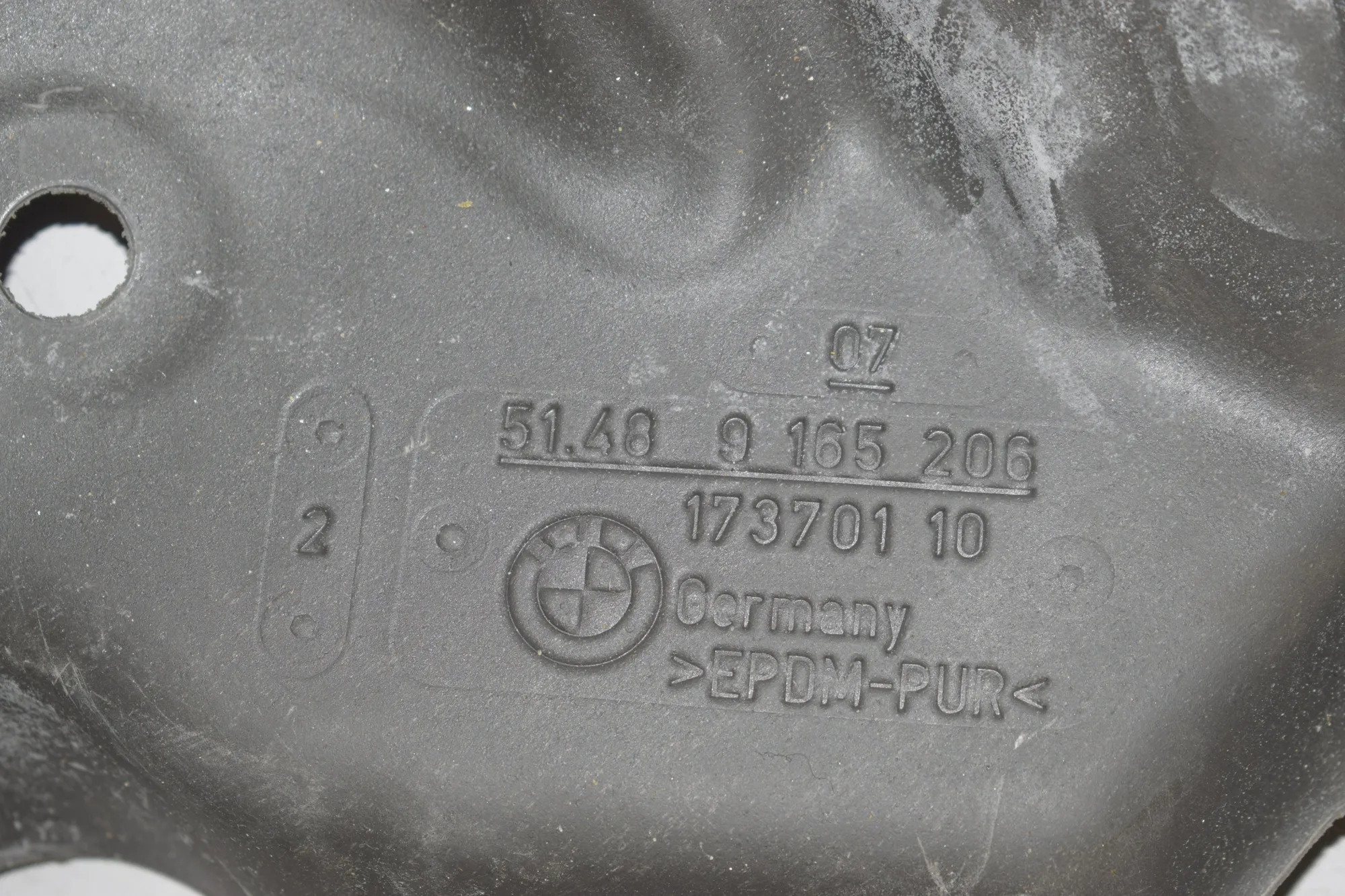 Sound Insulation – OEM 9165206 · BMW 5 (F10) 530 d 2014 – 5