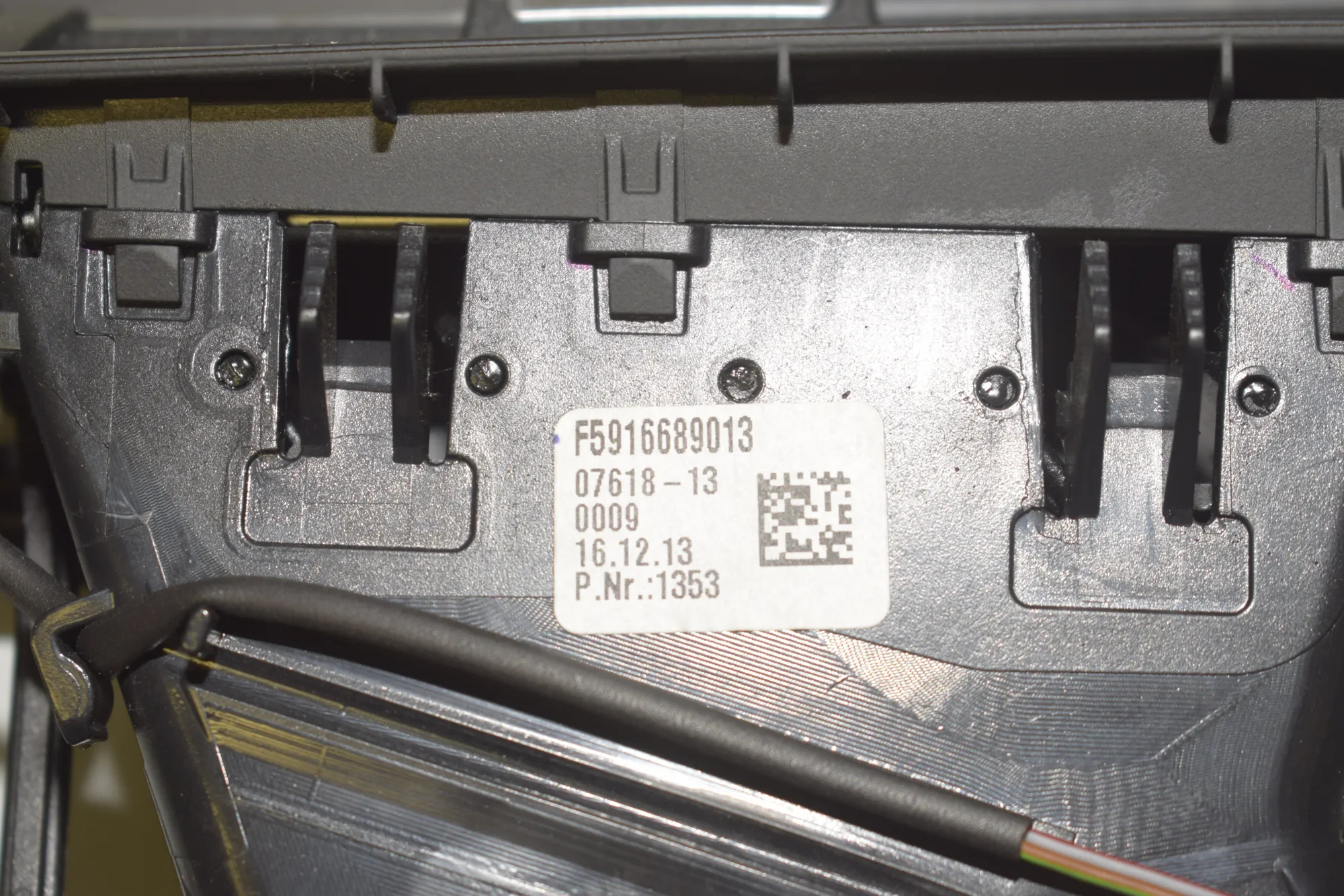 Dashboard Air Vents – OEM 9166890 · BMW 5 (F10) 530 d 2014 – 5