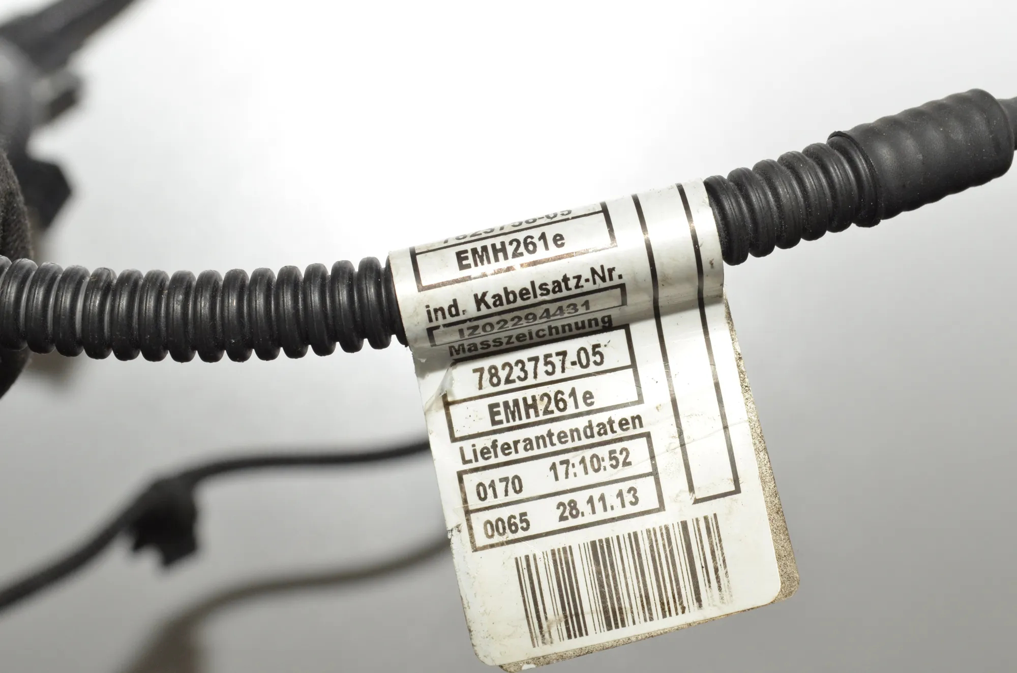 Engine Cable Harness – OEM 7550675 · BMW 5 (F10) 530 d 2014 – 5